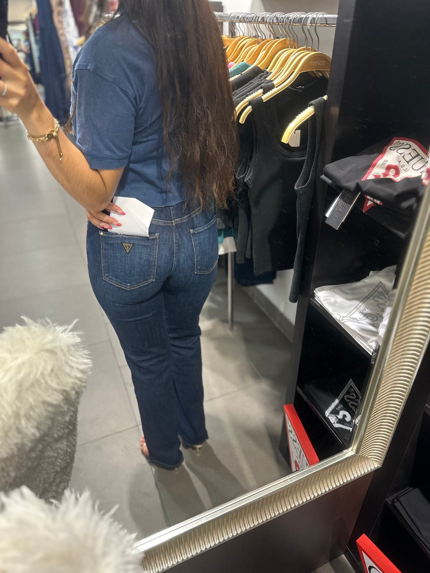 Vaquero Guess sexy straight rectos
