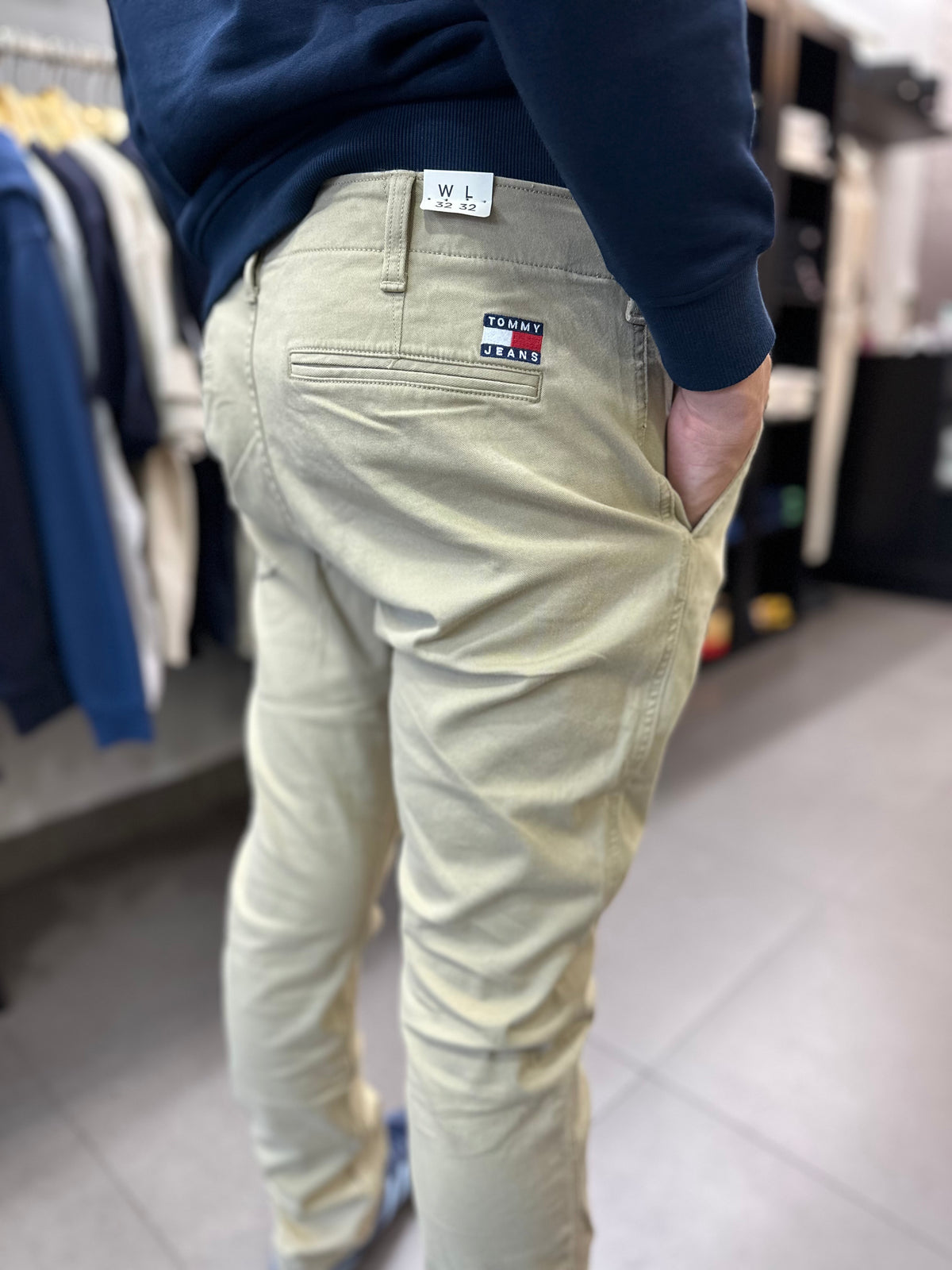 Chino Tommy beige