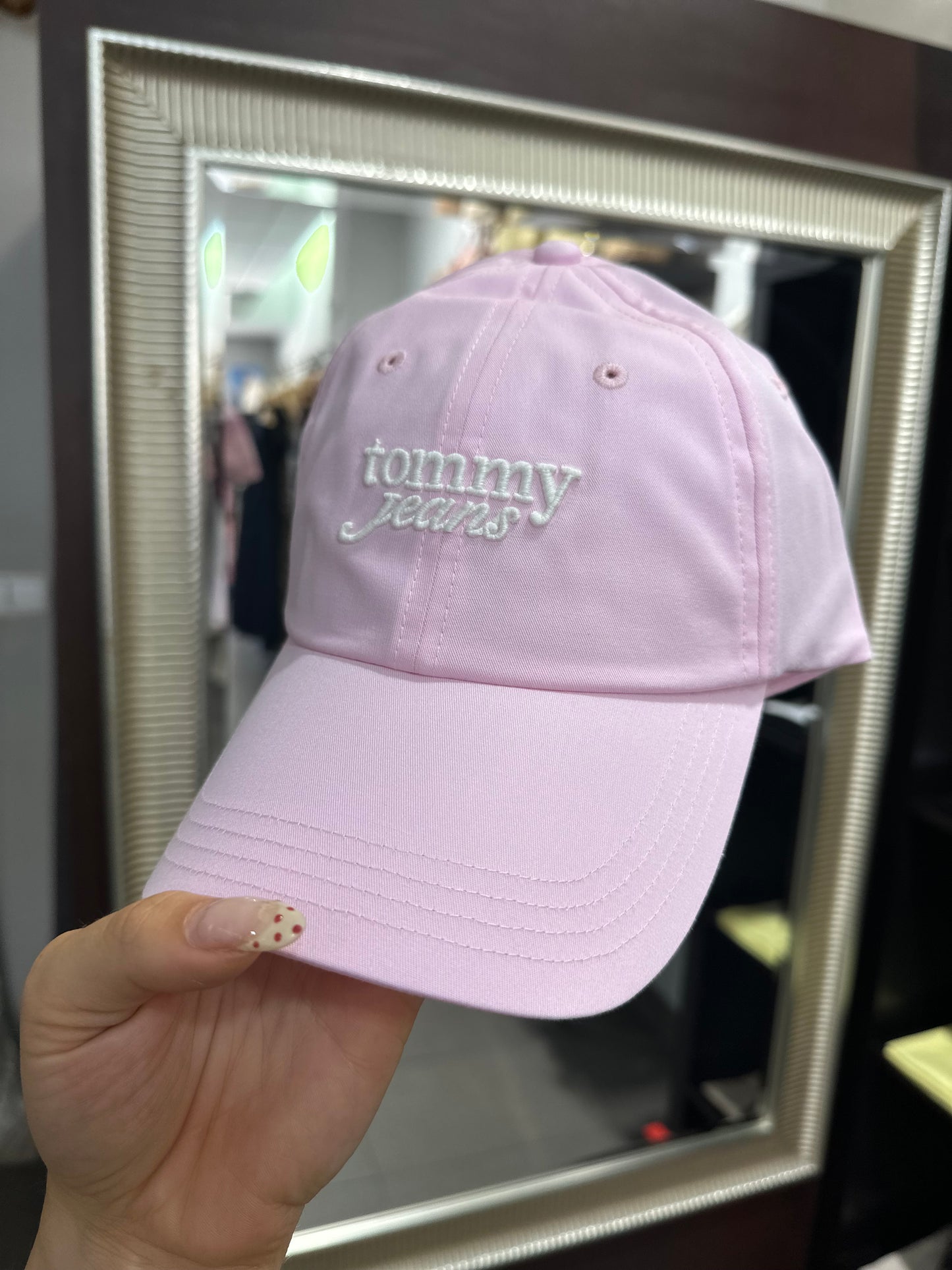GORRA TOMMY JEANS ROSA