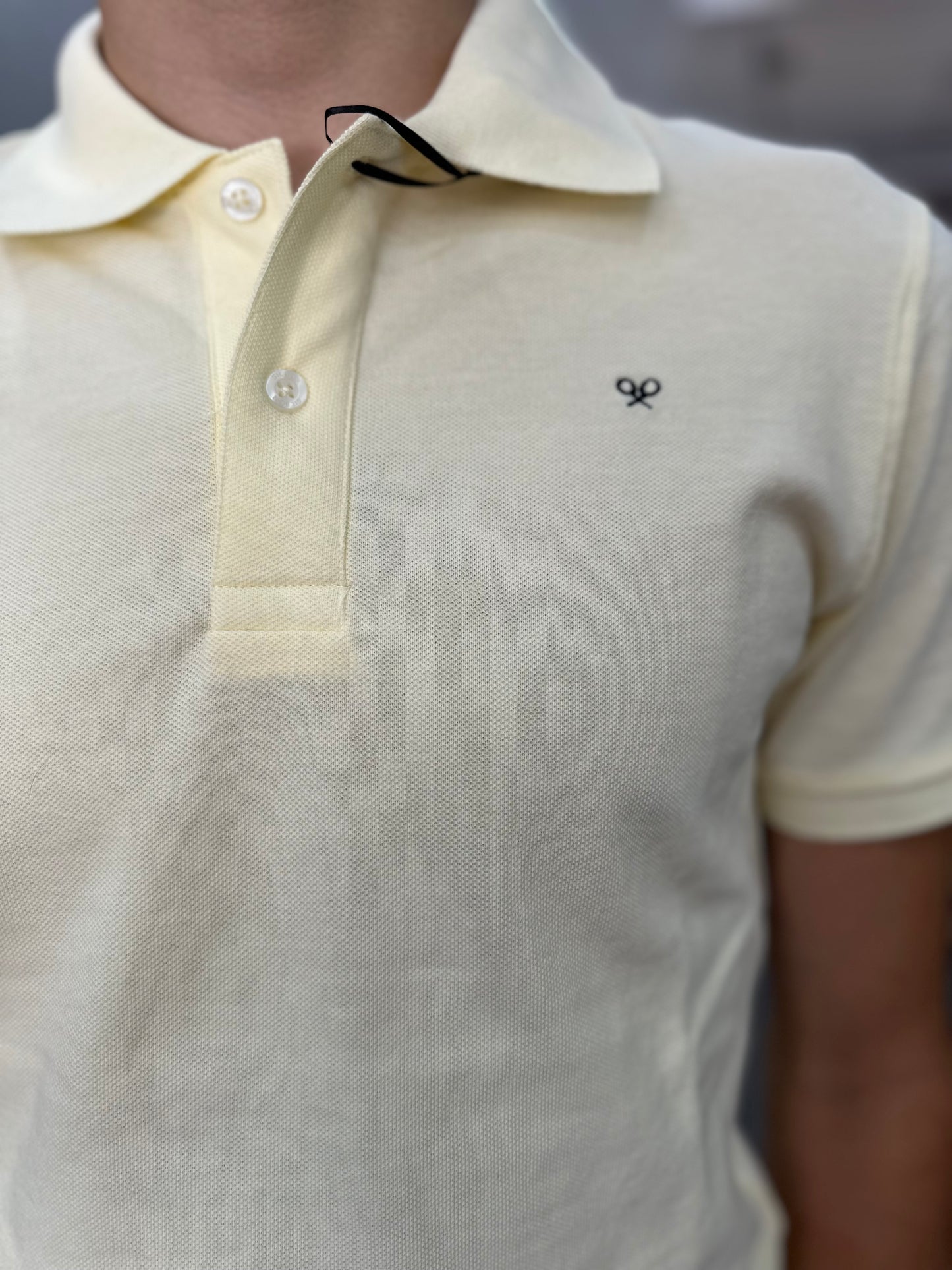 Polo Silbon amarillo mantequilla