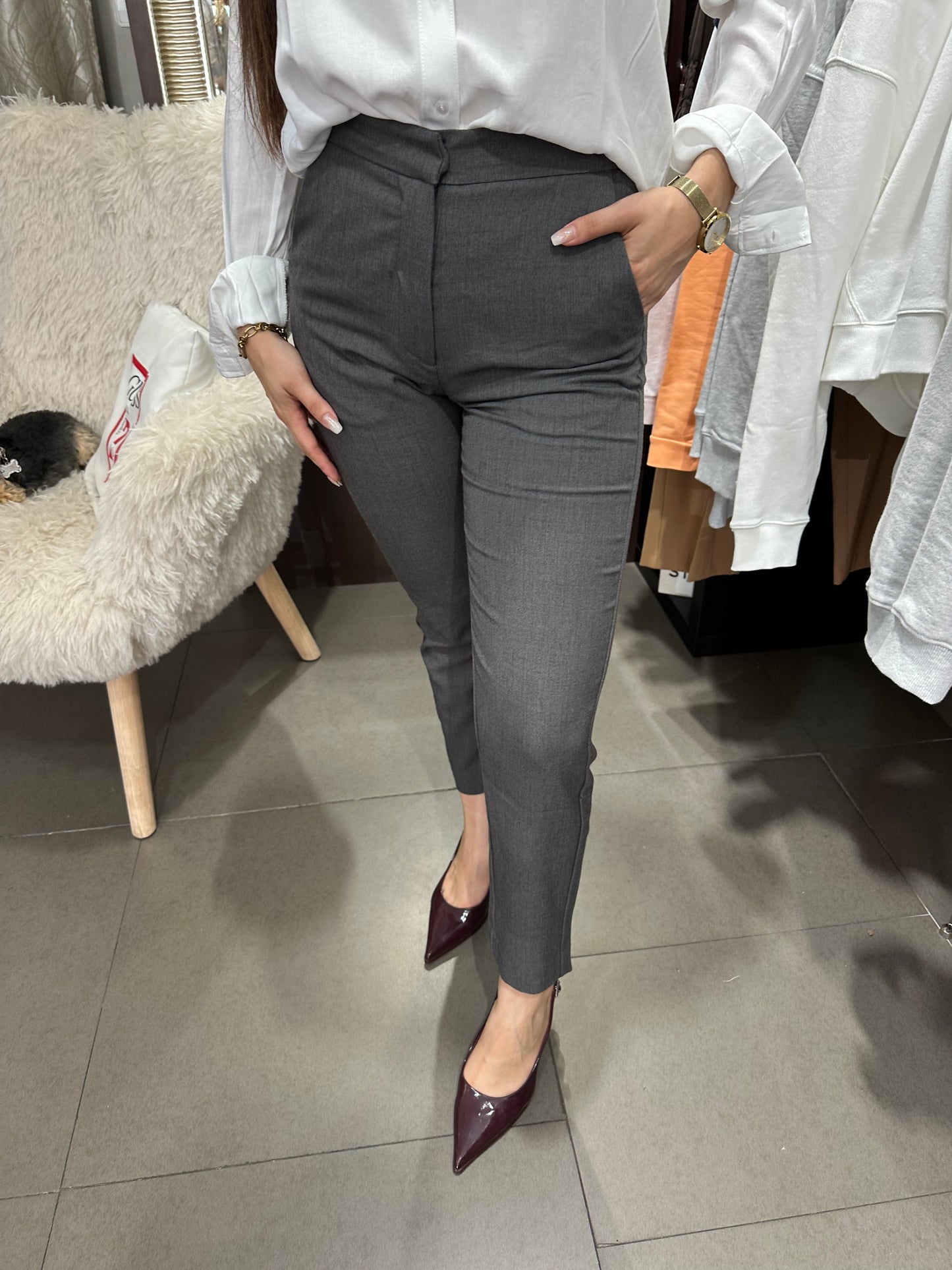 Pantalón Tiffosi chino gris