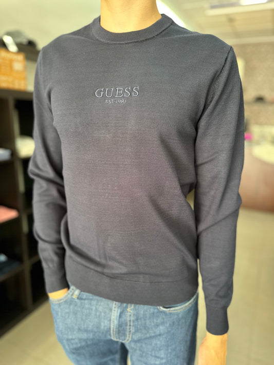 JERSEY GUESS AZUL MARINO