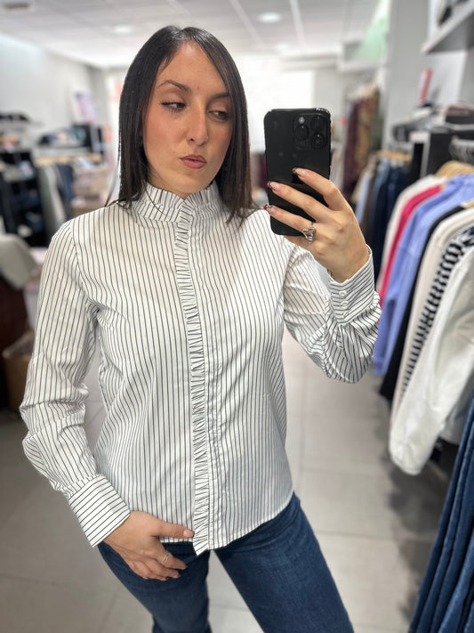 Camisa Tiffosi volante a rayas