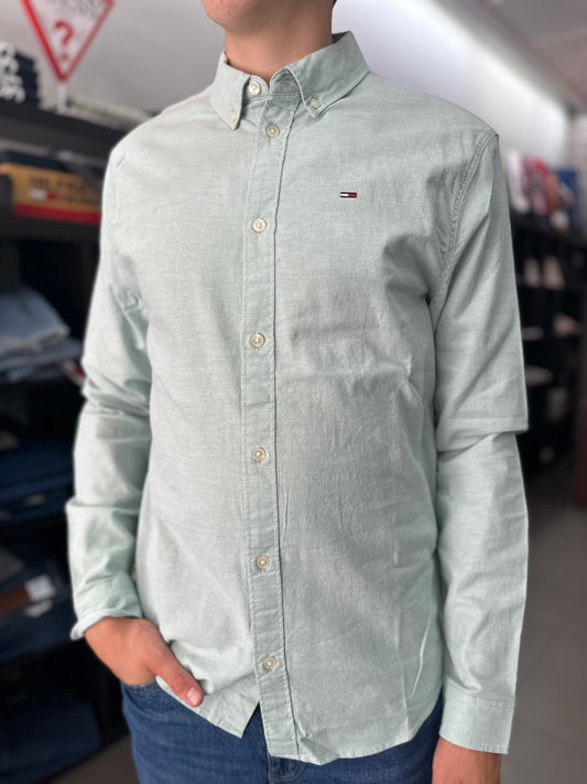 CAMISA TOMMY JEANS VERDE