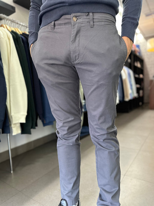 PANTALON CHINO SILBON GRIS