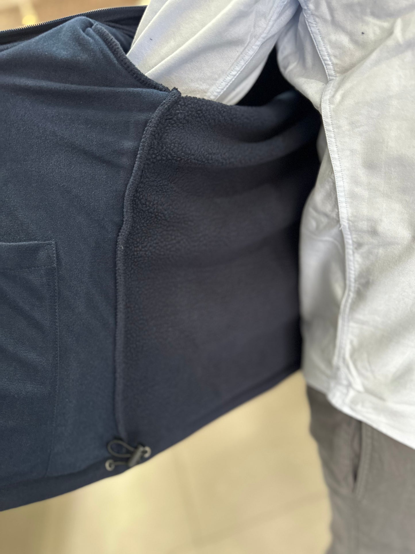 FORRO POLAR SILBON AZUL MARINO