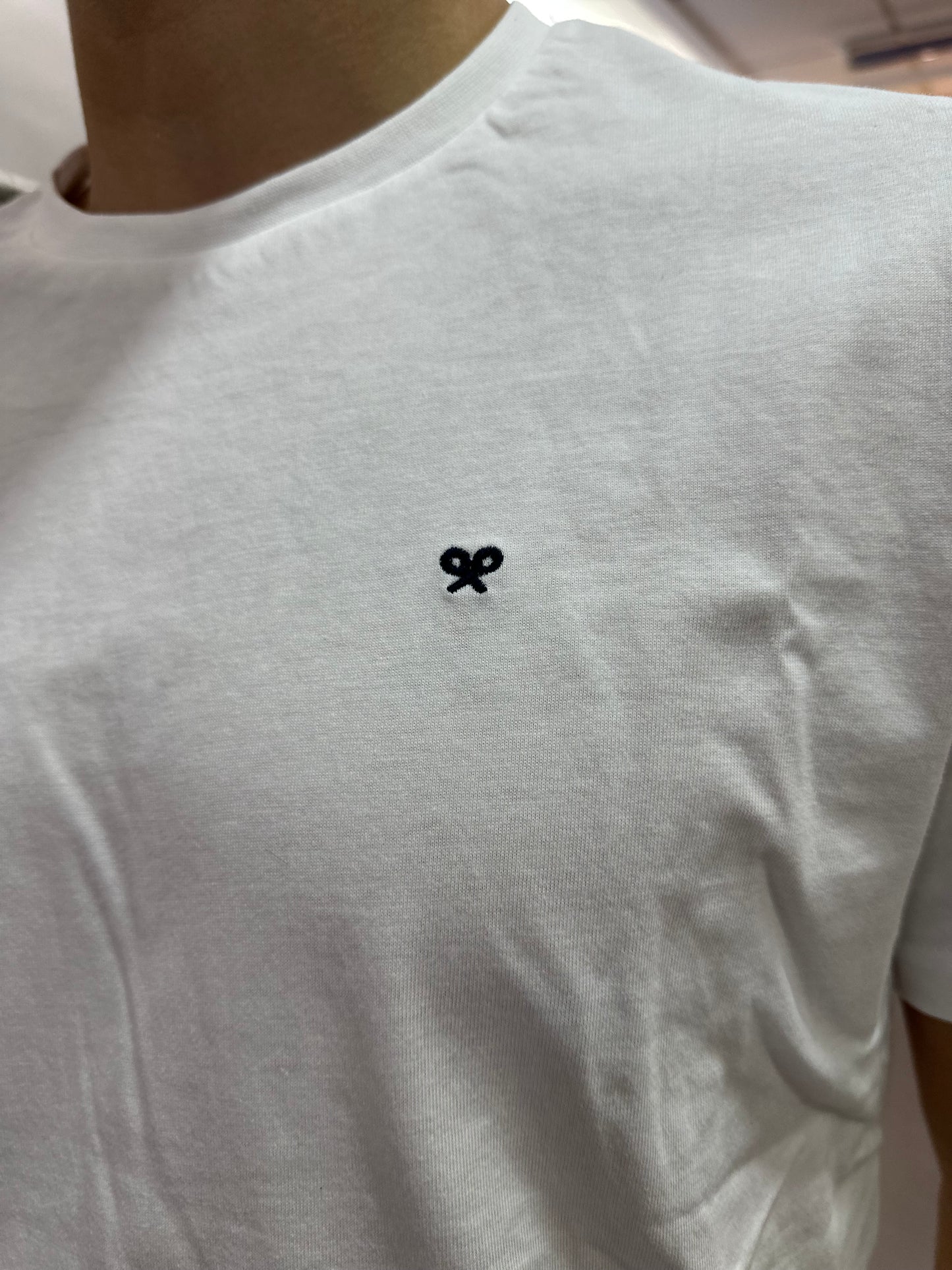 CAMISETA SILBON BASICA BALNCA