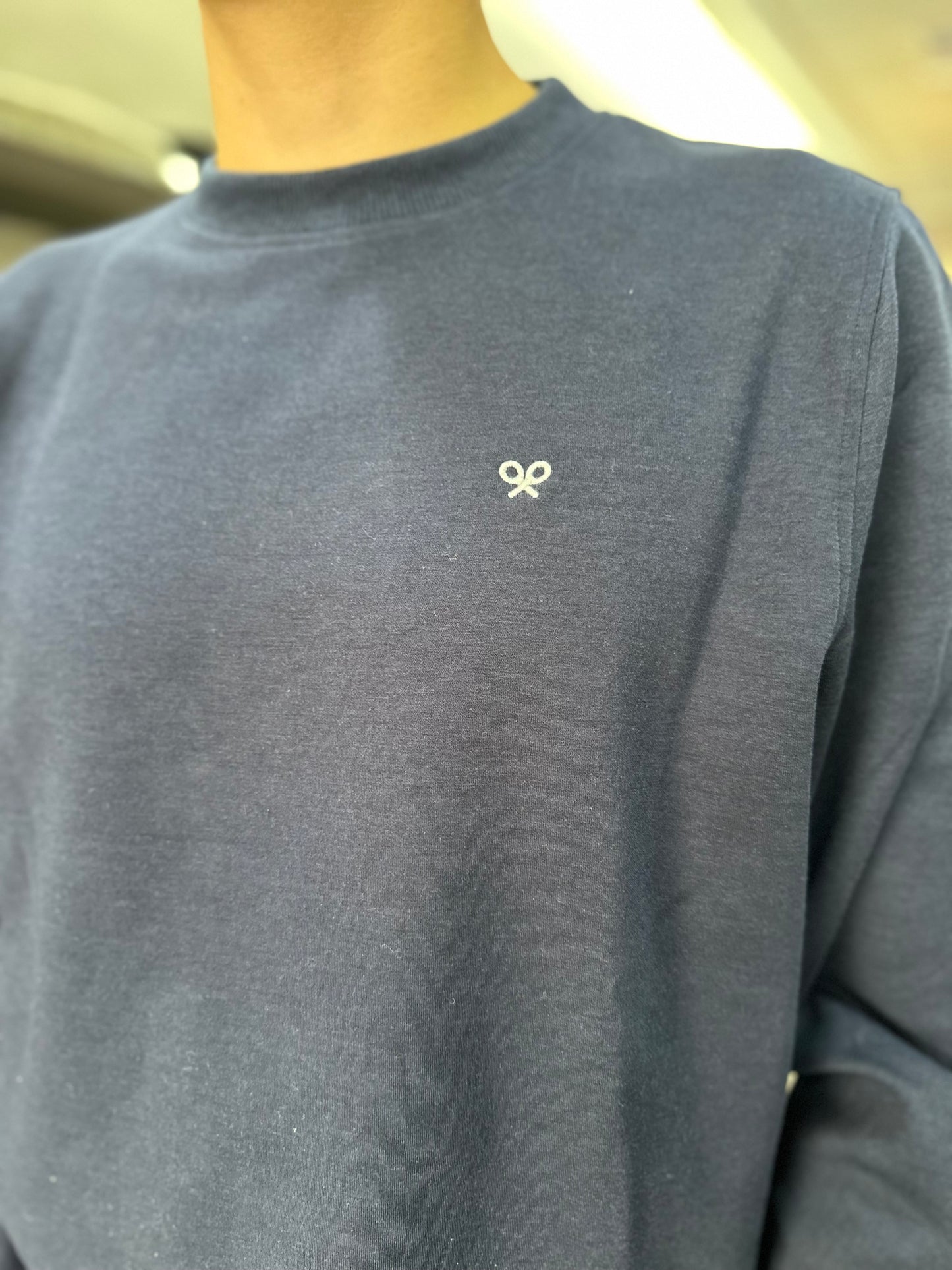 SUDADERA BASICA SILBON AZUL MARINA