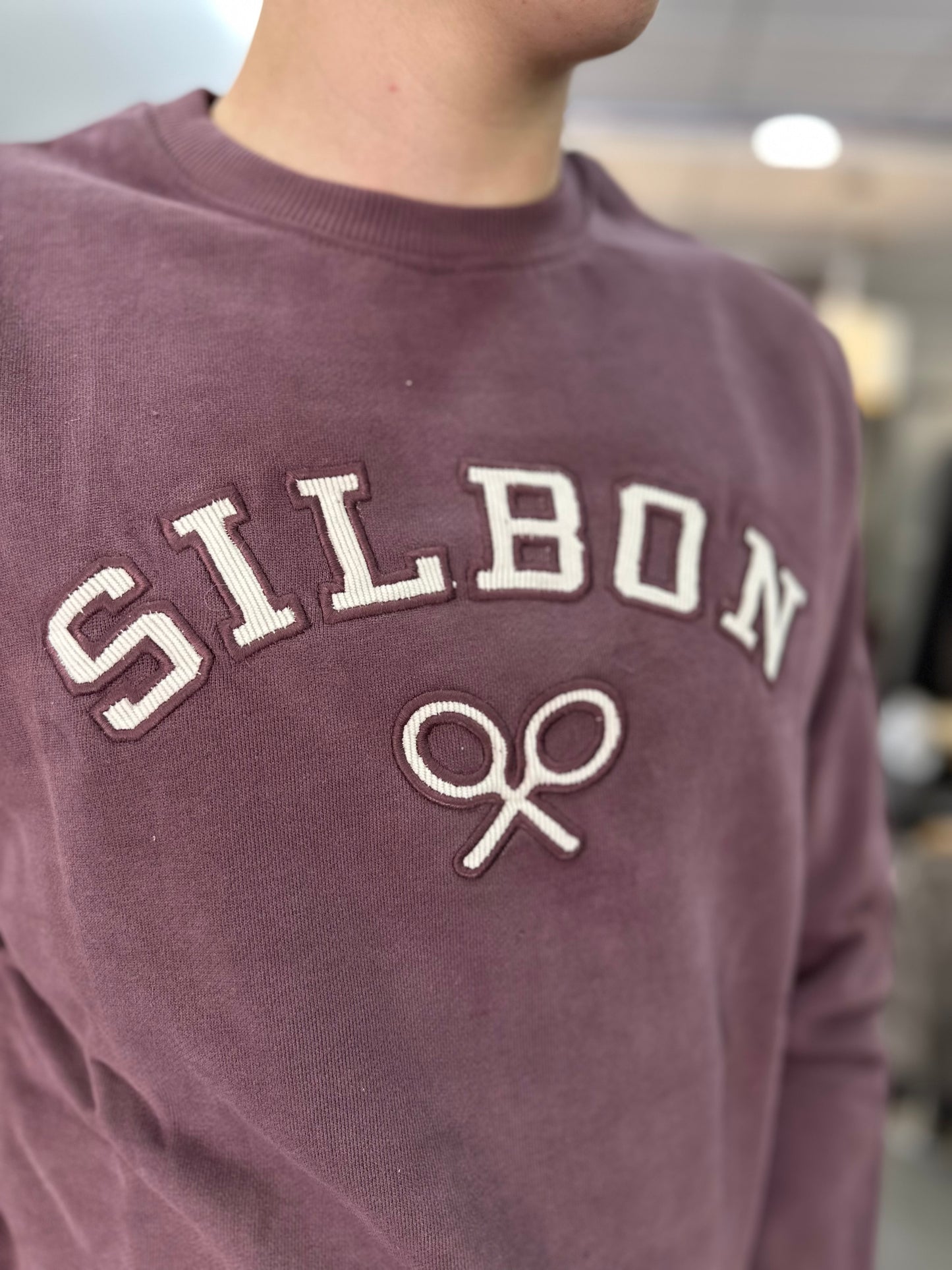 SUDADERA SILBON BERENJENA