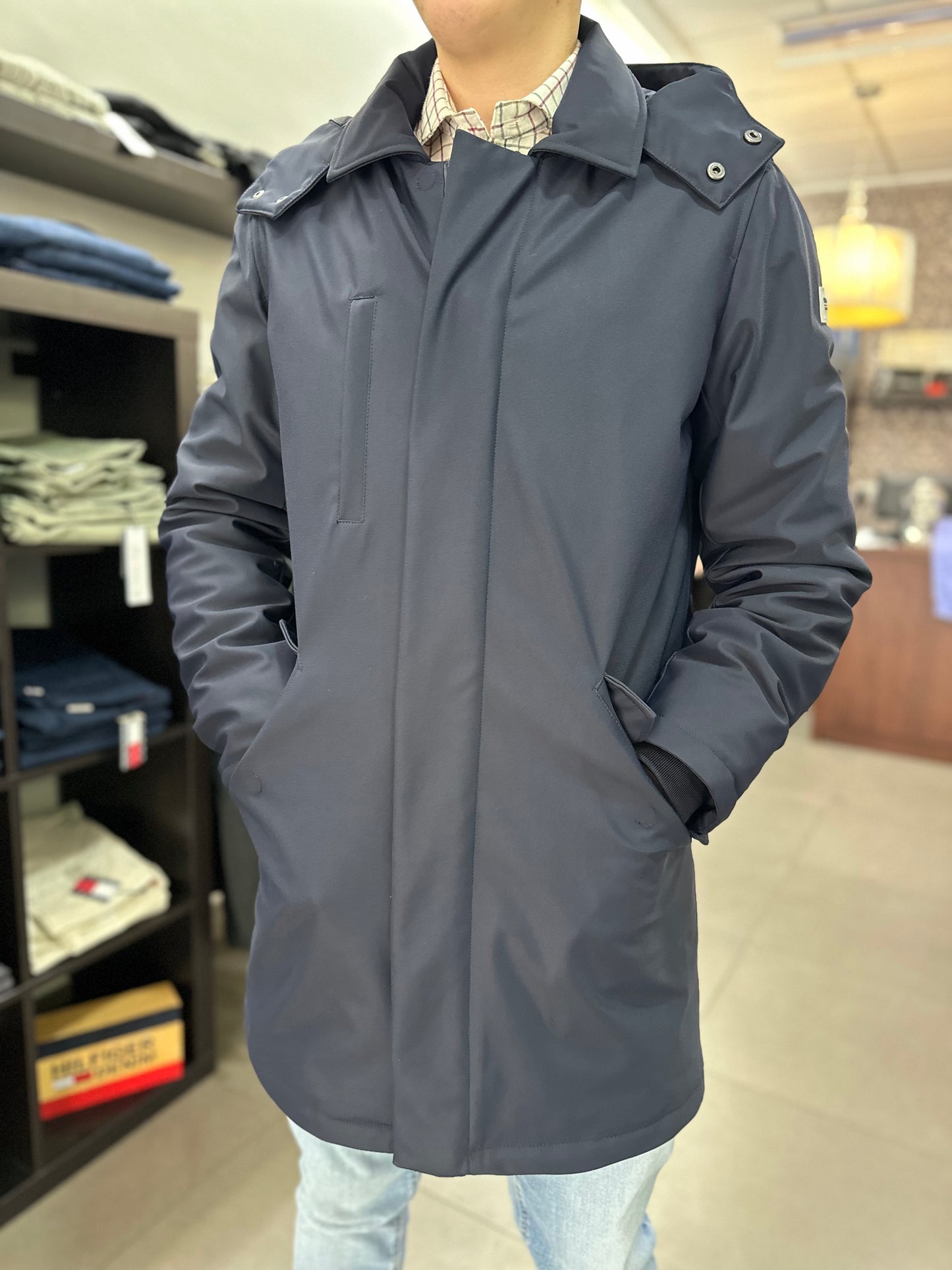 PARKA SILBON AZUL MARINA