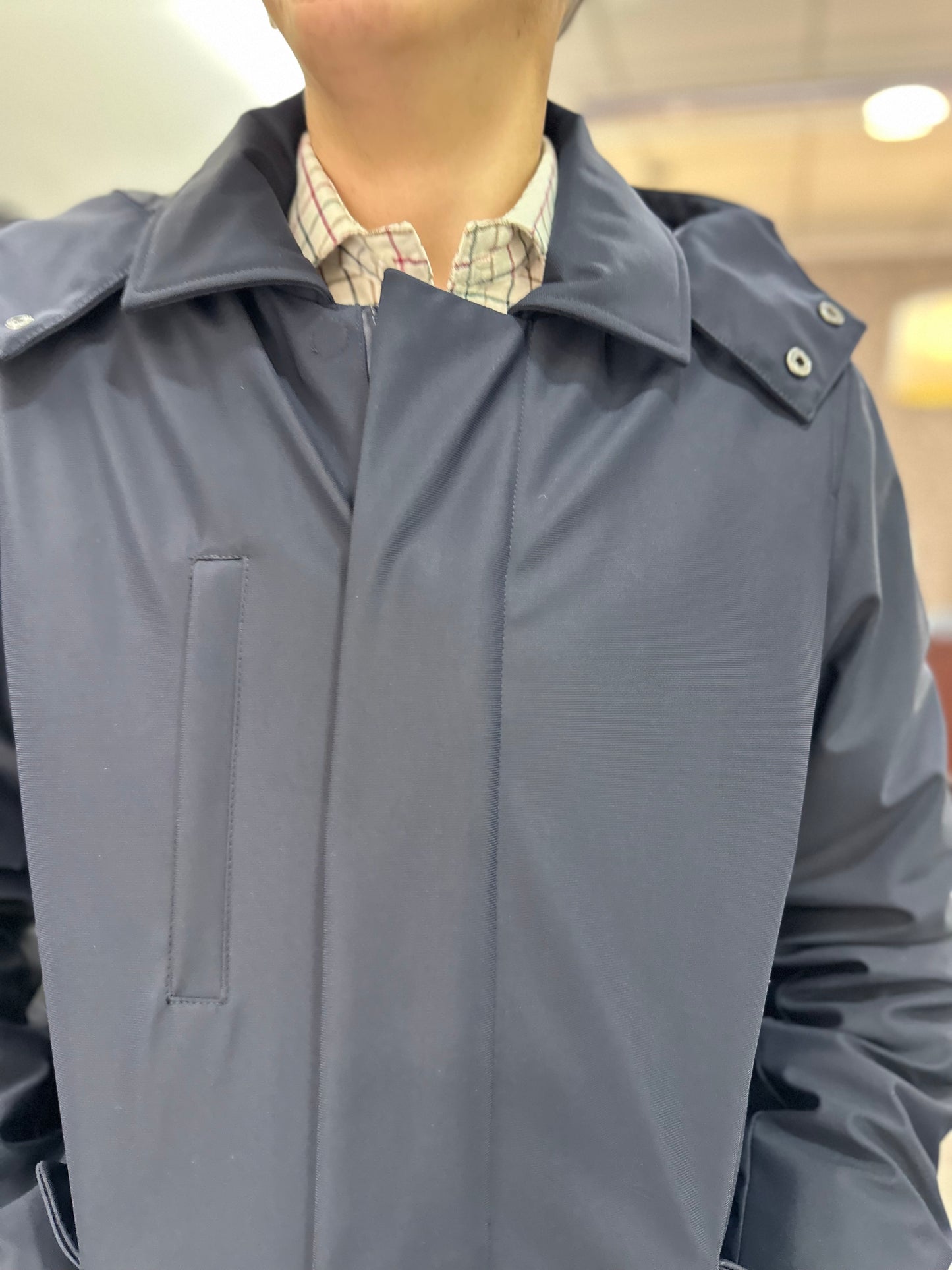 PARKA SILBON AZUL MARINA