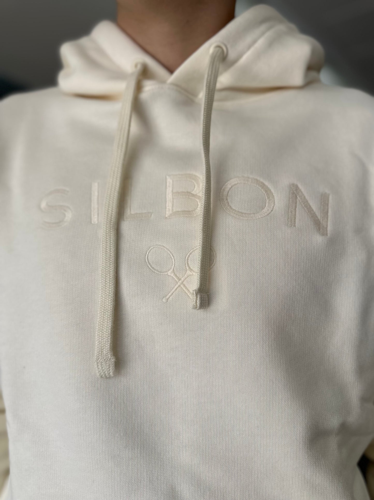 SUDADERA SILBON CREMA COM CAPUCHA