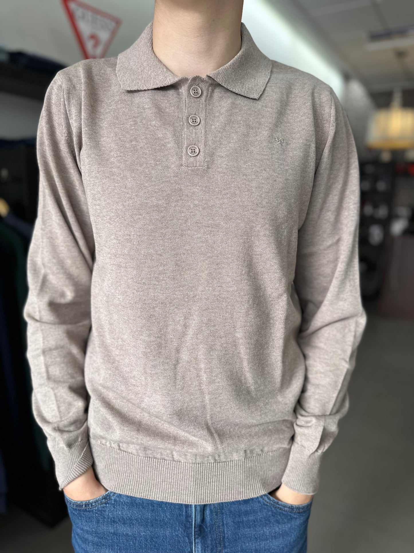 POLO PUNTO SILBON TAUPE