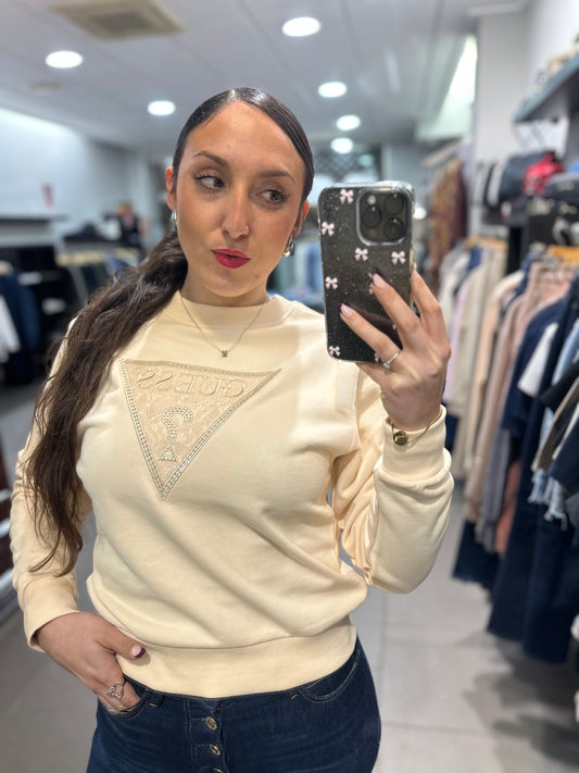 SUDADERA GUESS MELOCOTÓN