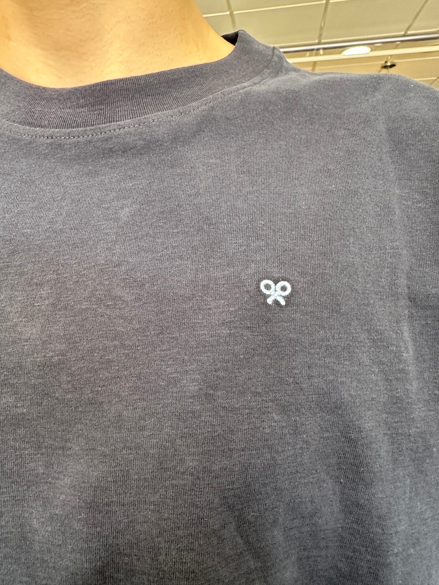 CAMISETA SILBON MARINA CON LOGO EN LA ESPALDA