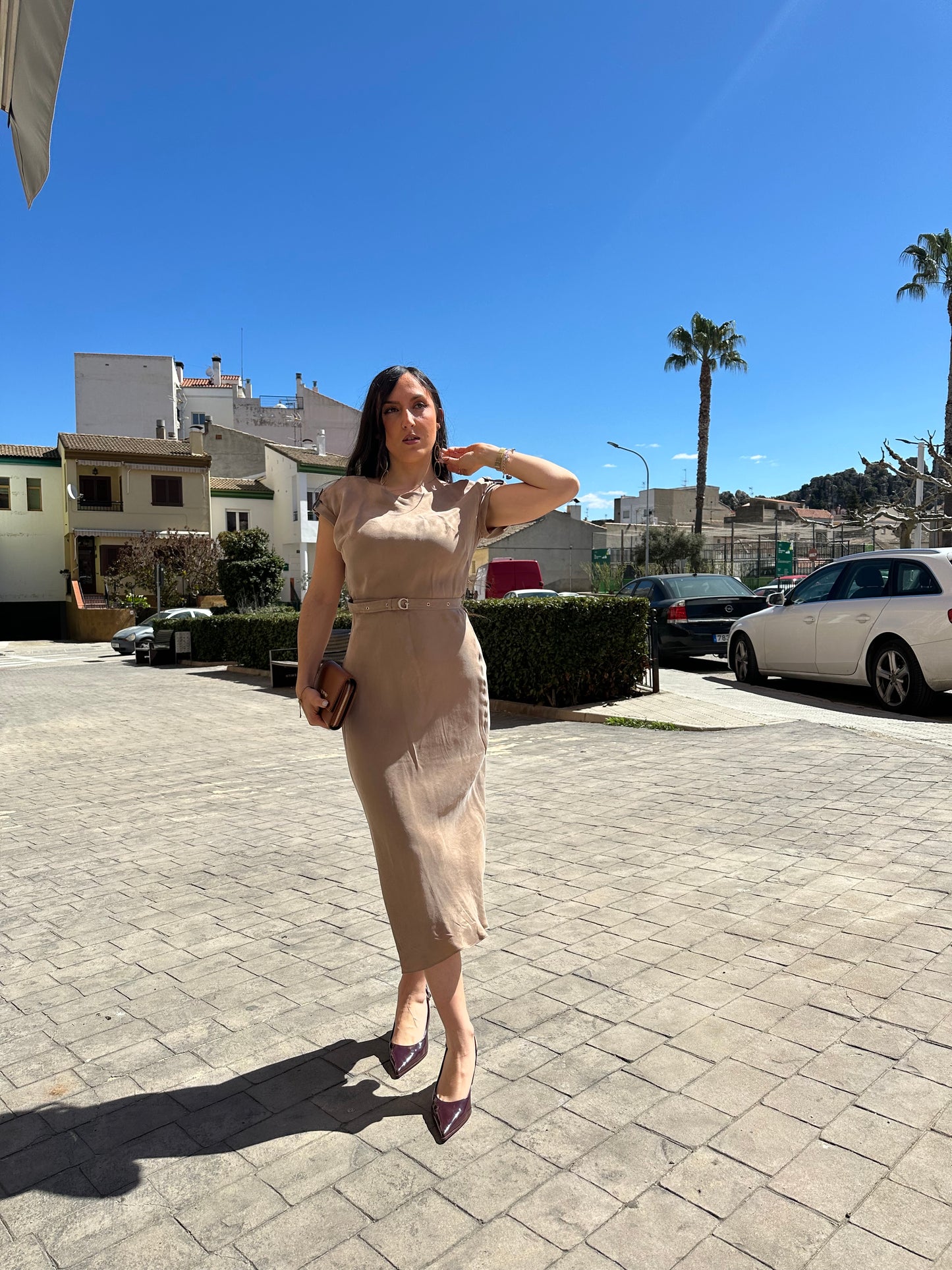 VESTIDO GUESS CON CINTURÓN