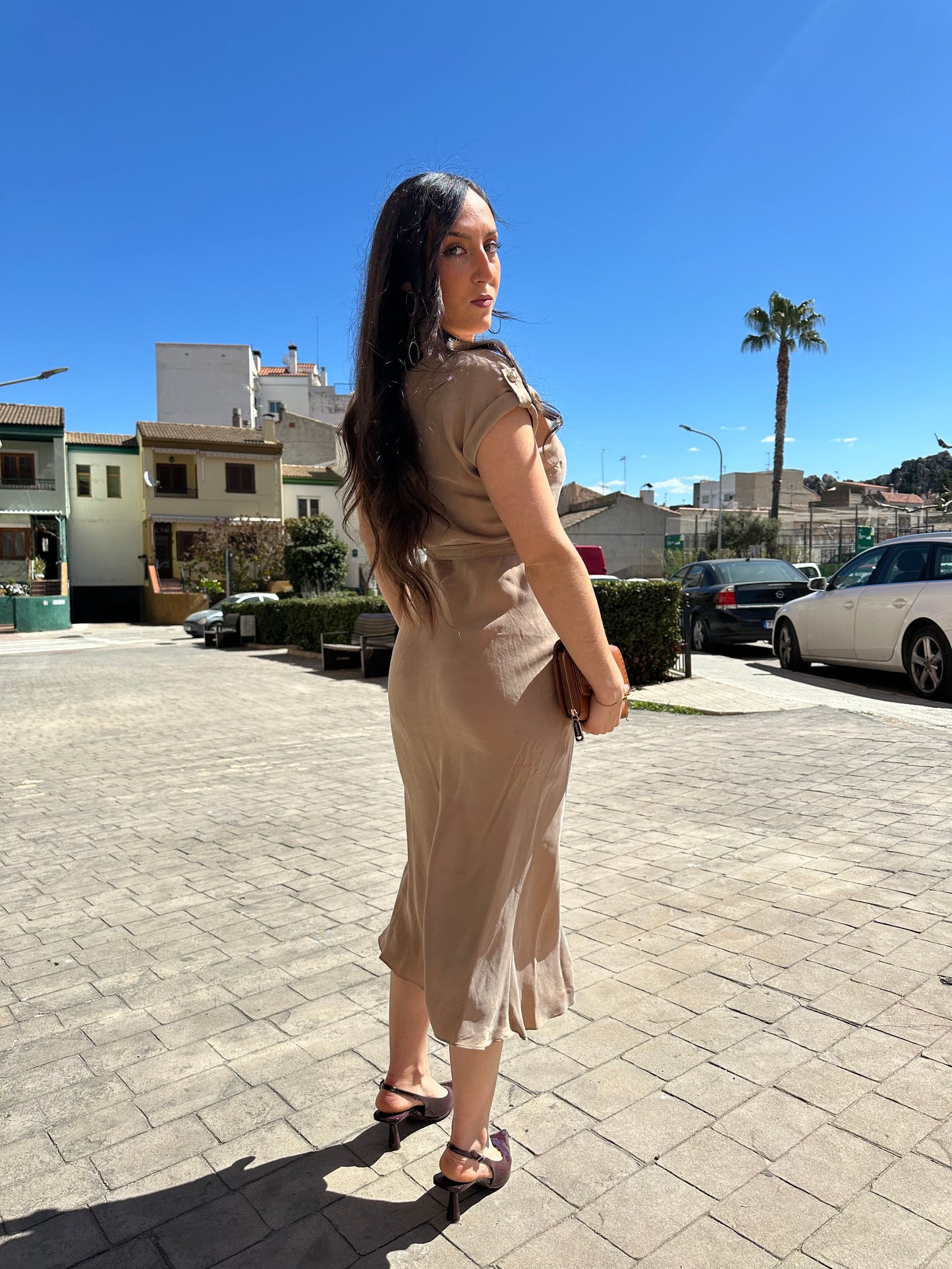 VESTIDO GUESS CON CINTURÓN