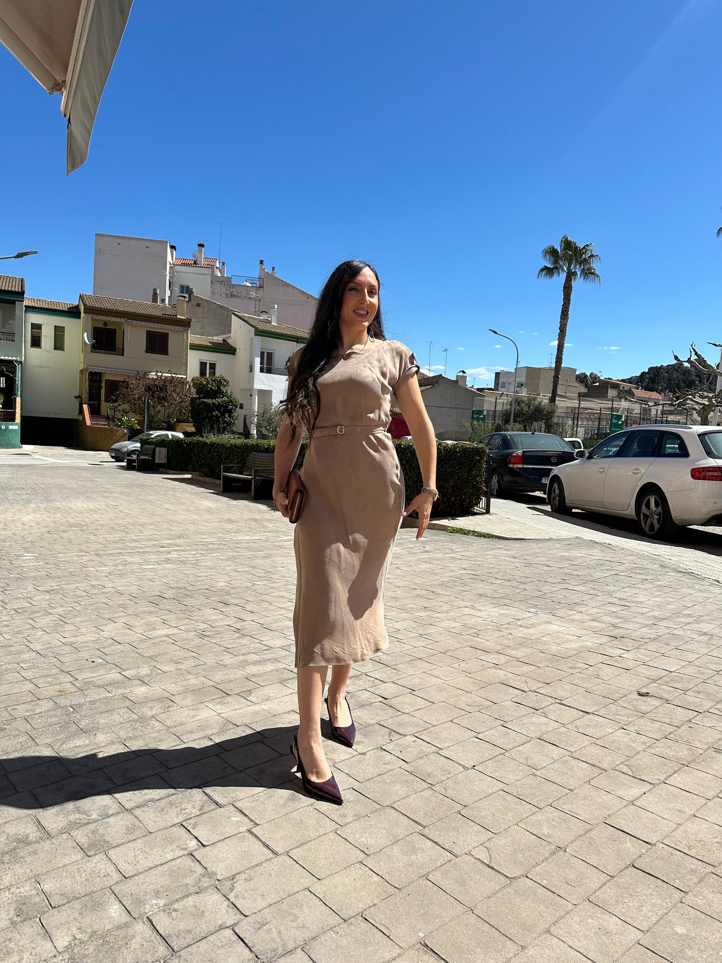 VESTIDO GUESS CON CINTURÓN