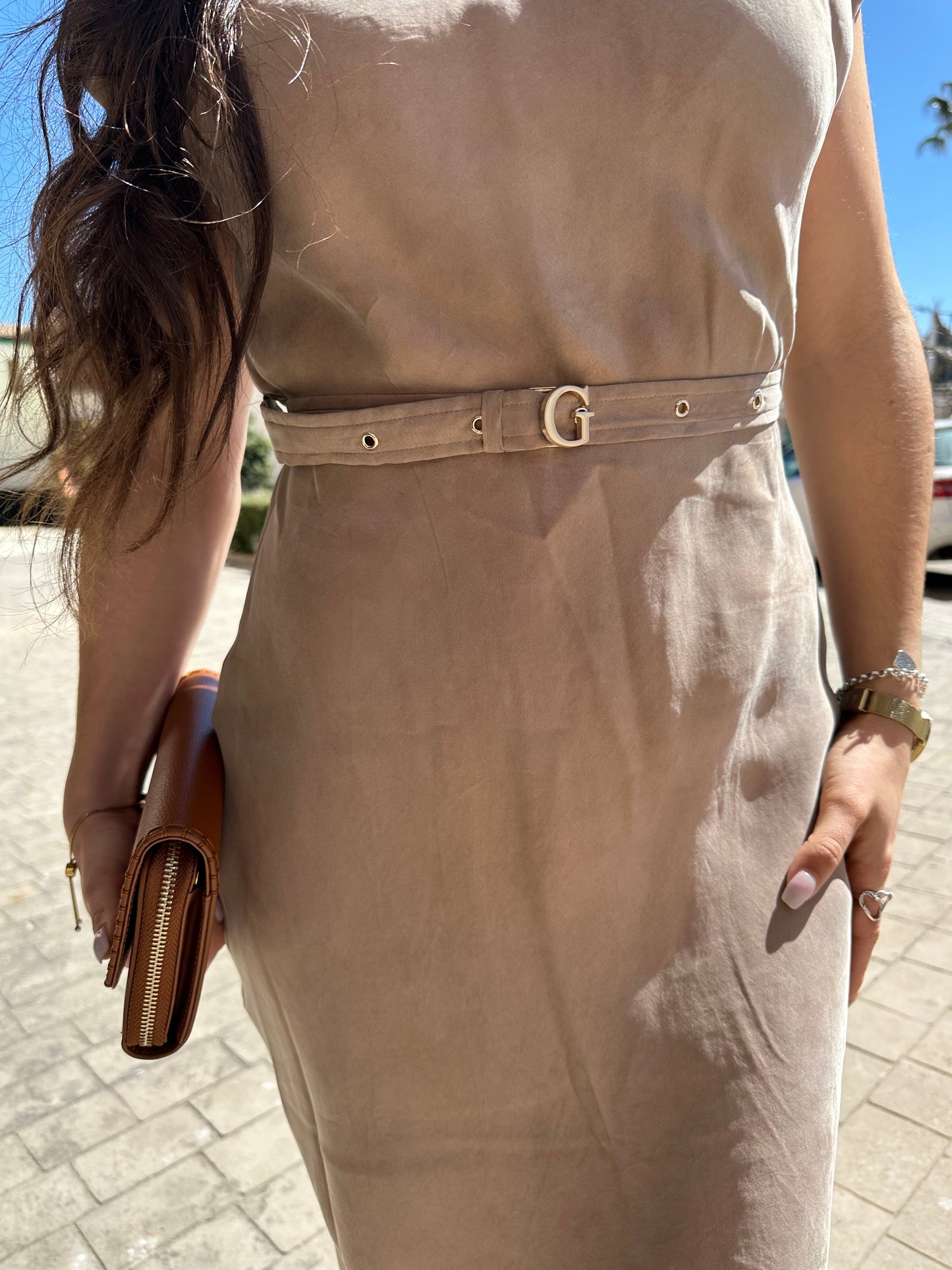 VESTIDO GUESS CON CINTURÓN