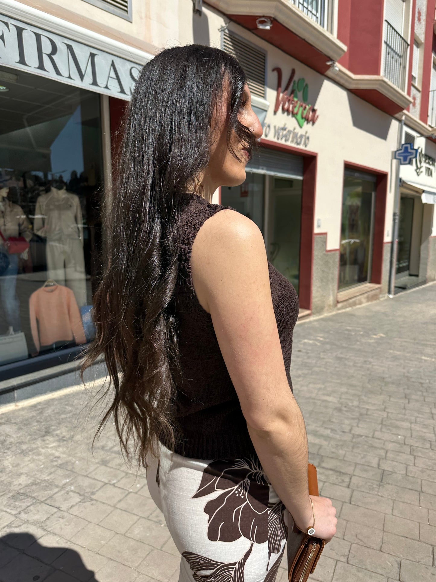 CHALECO TIFFOSI BAELLA PUNTO CHOCOLATE