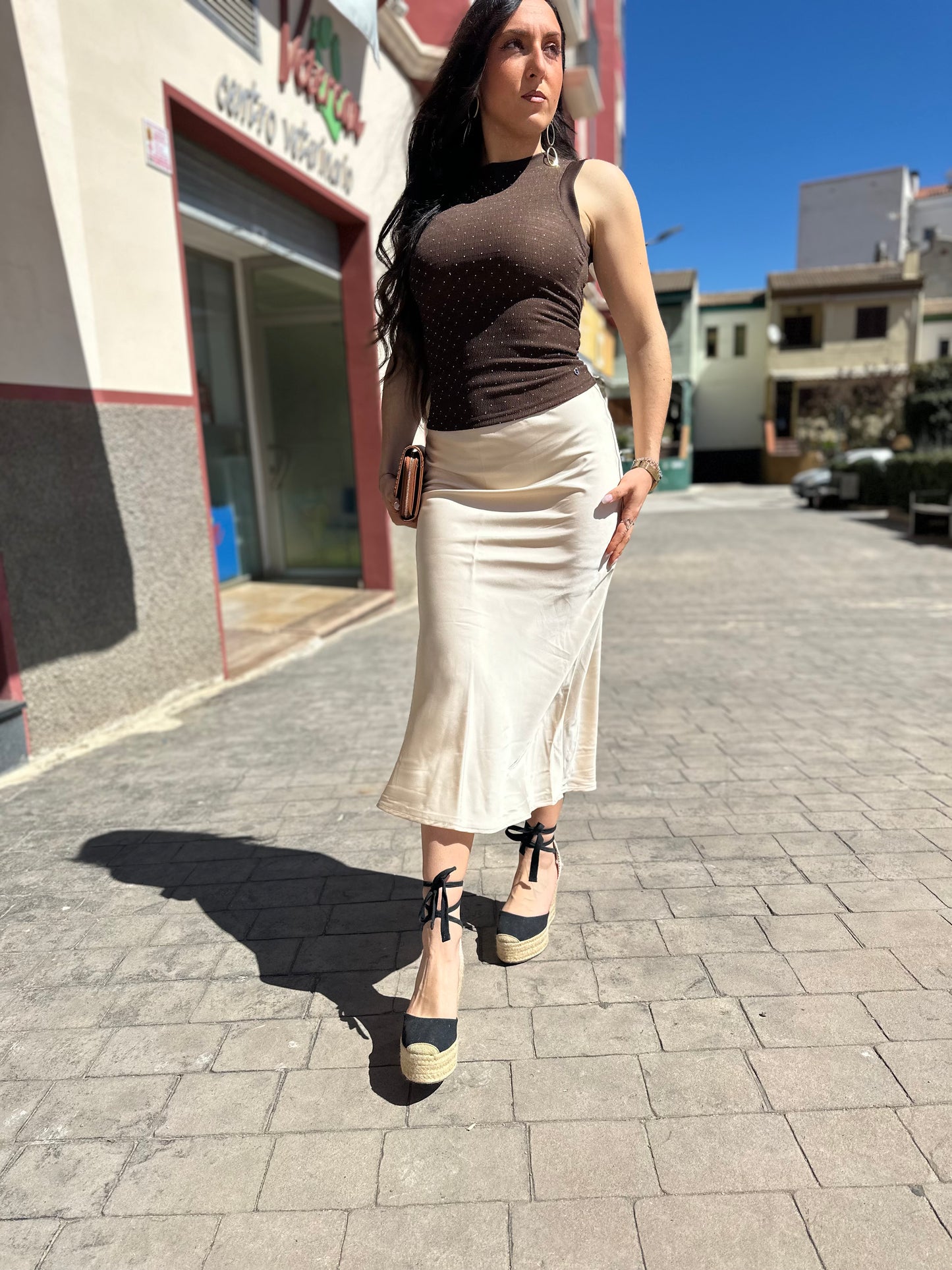 FALDA TIFFOSI KANSAS SATÉN CHAMPÁN