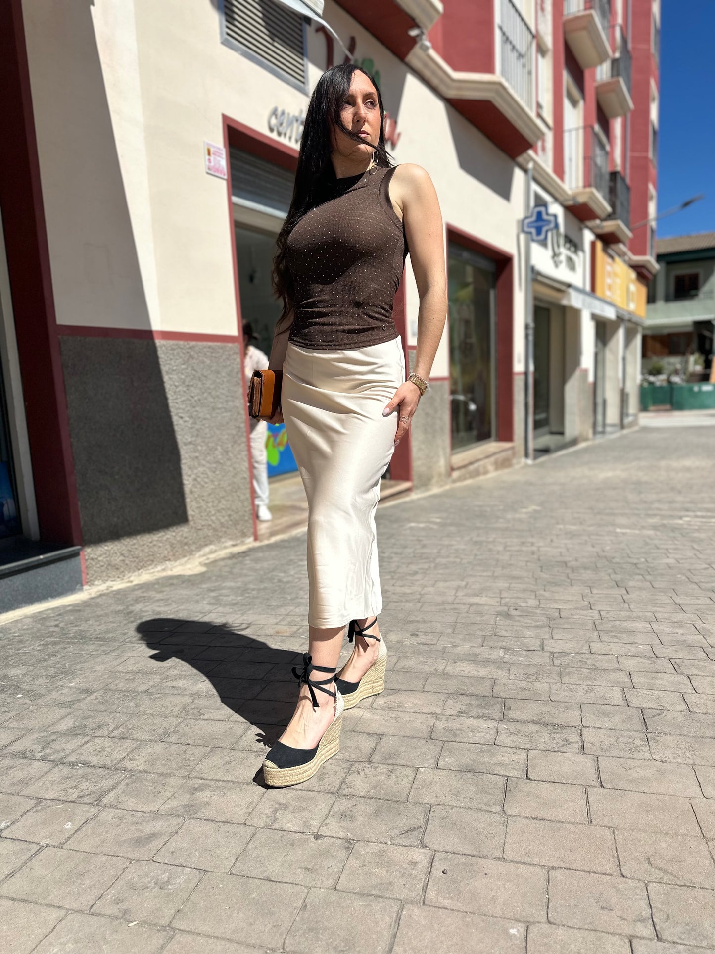 FALDA TIFFOSI KANSAS SATÉN CHAMPÁN