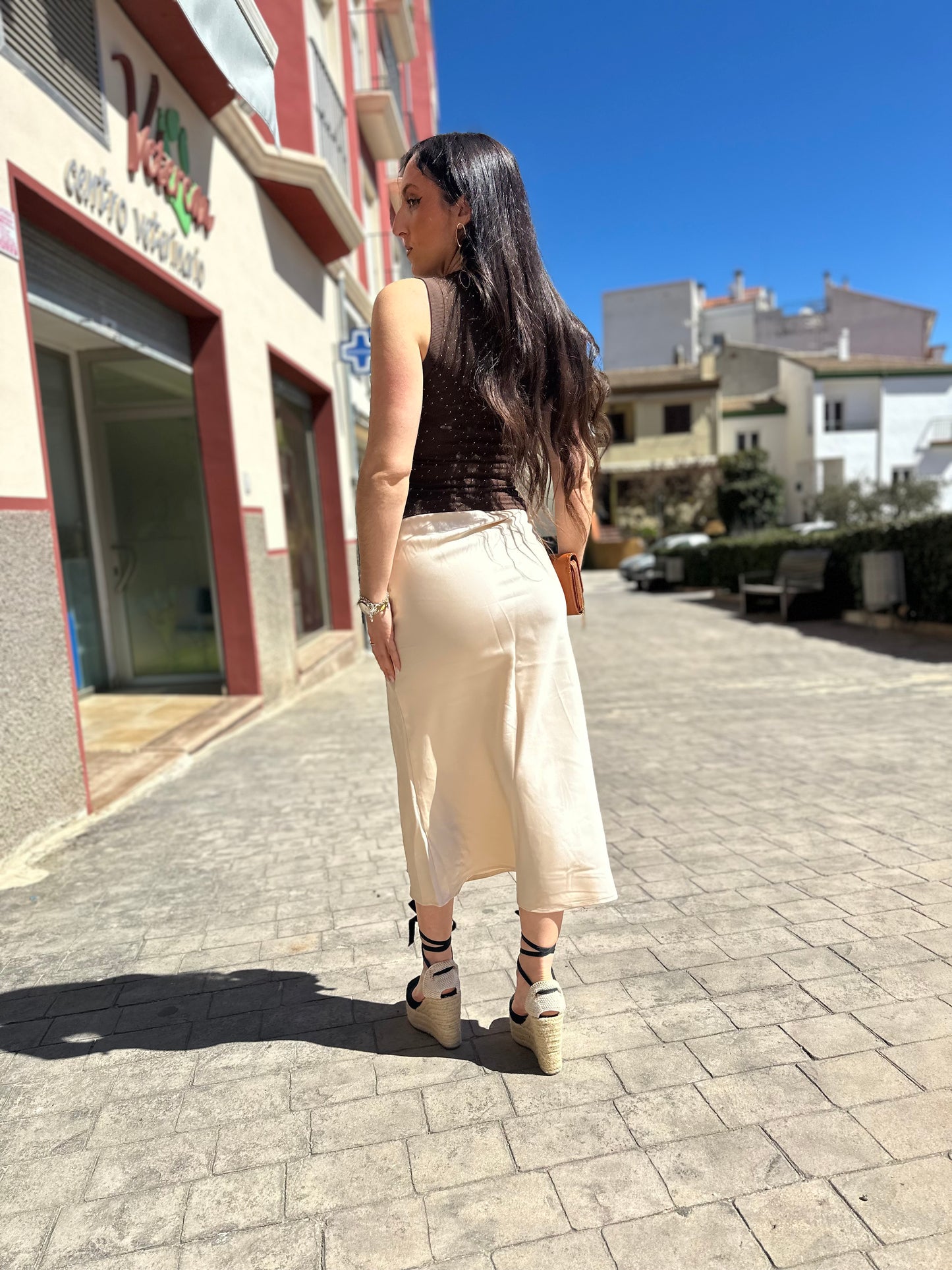 FALDA TIFFOSI KANSAS SATÉN CHAMPÁN