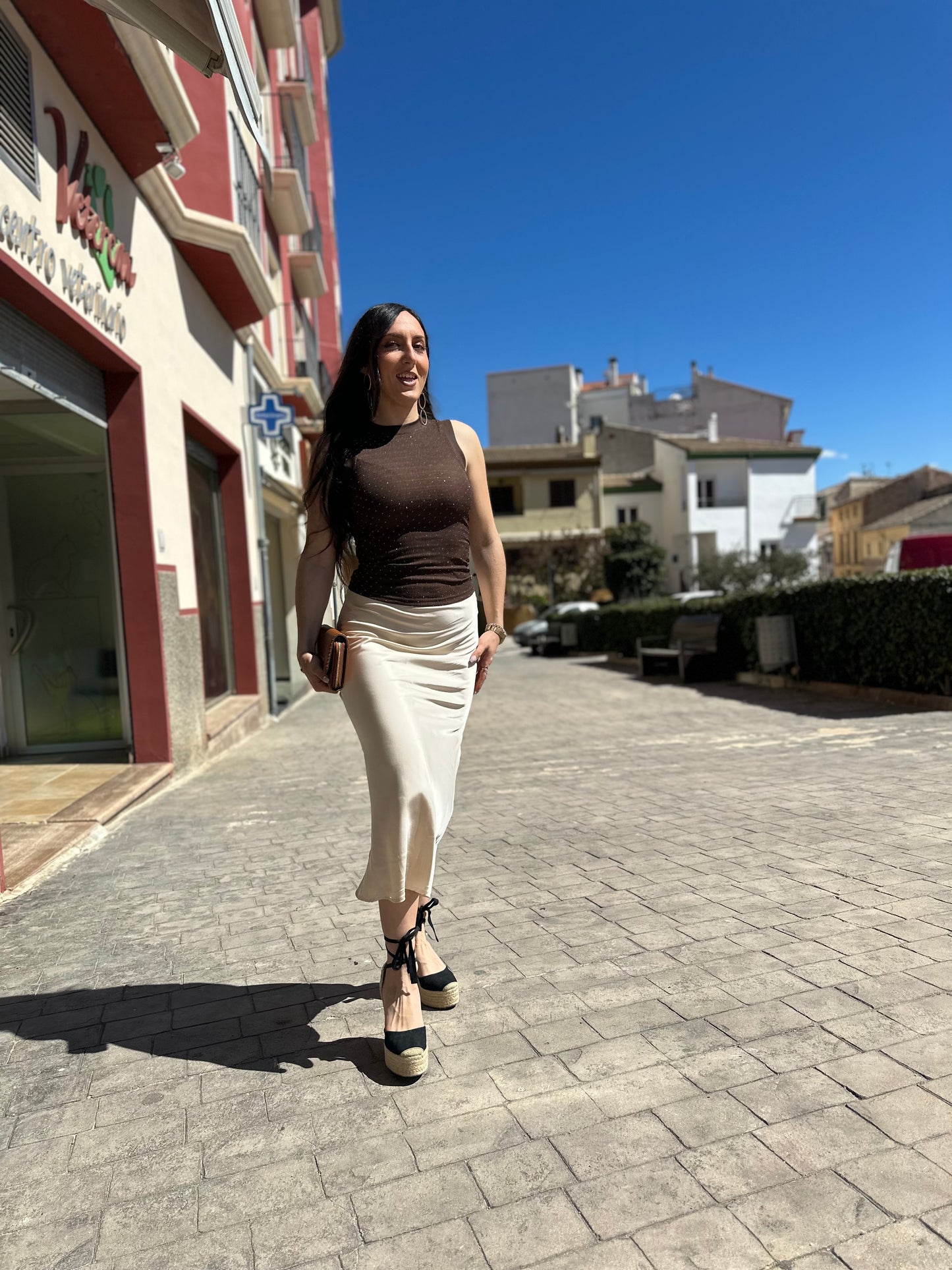 FALDA TIFFOSI KANSAS SATÉN CHAMPÁN