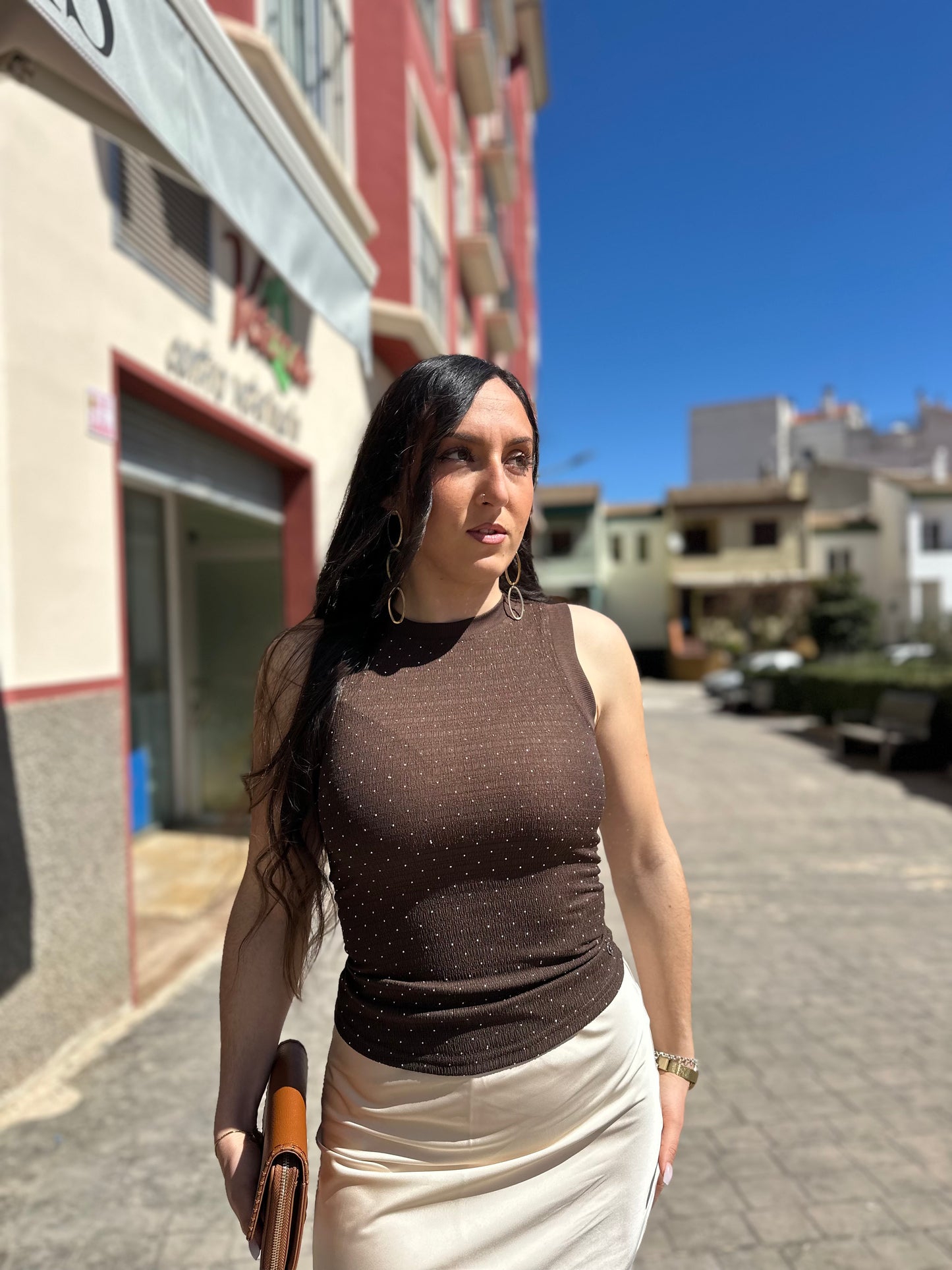 FALDA TIFFOSI KANSAS SATÉN CHAMPÁN