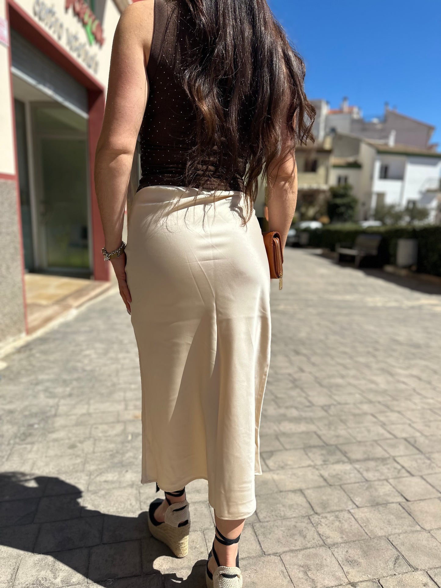 FALDA TIFFOSI KANSAS SATÉN CHAMPÁN