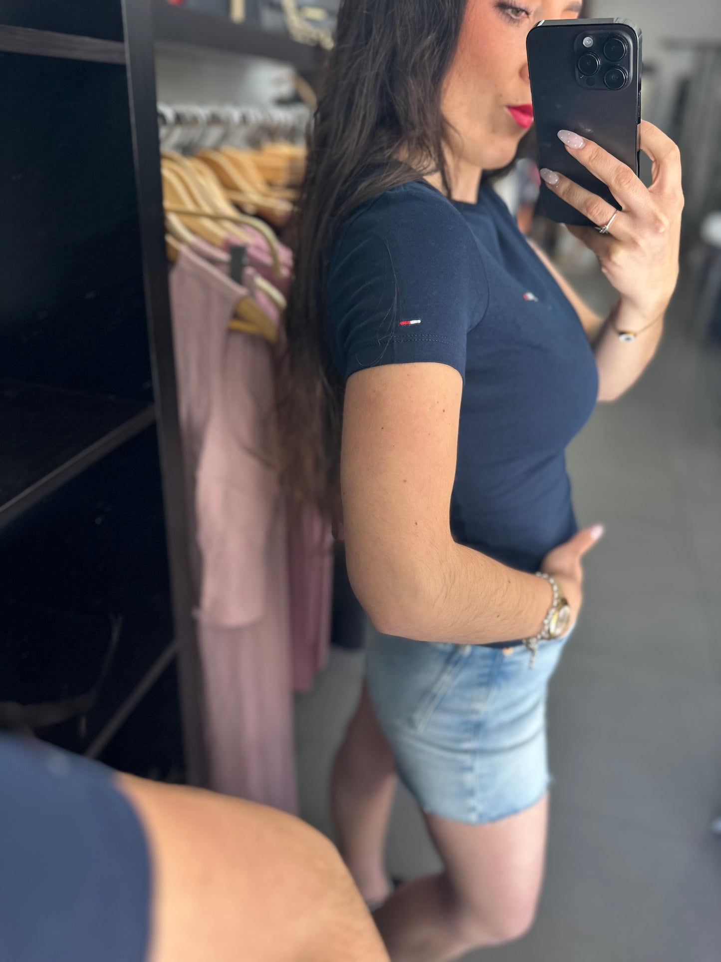 CAMISETA TOMMY MARINA LOGO ESTRELLA