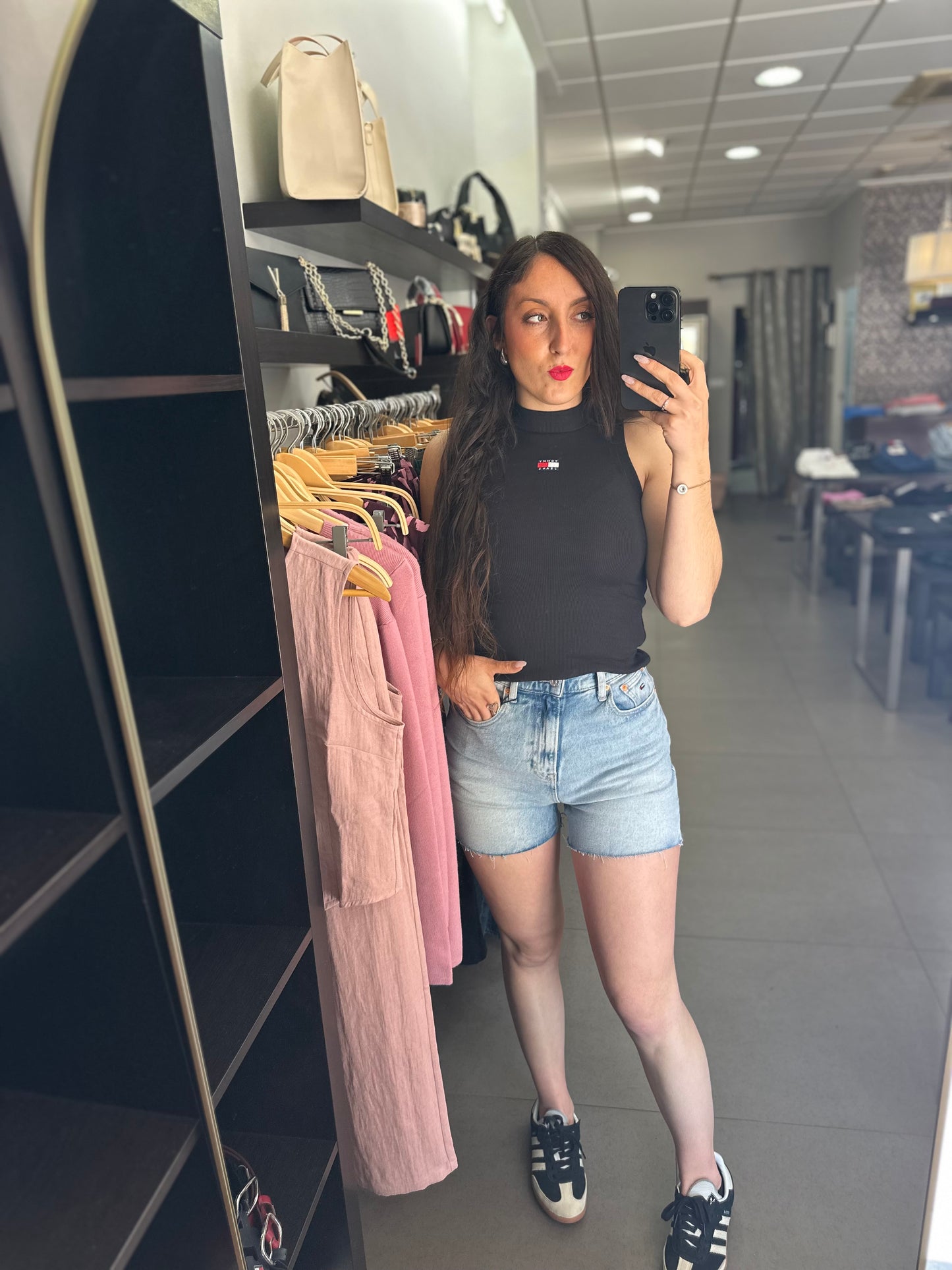 Short Tommy vaquero Mom