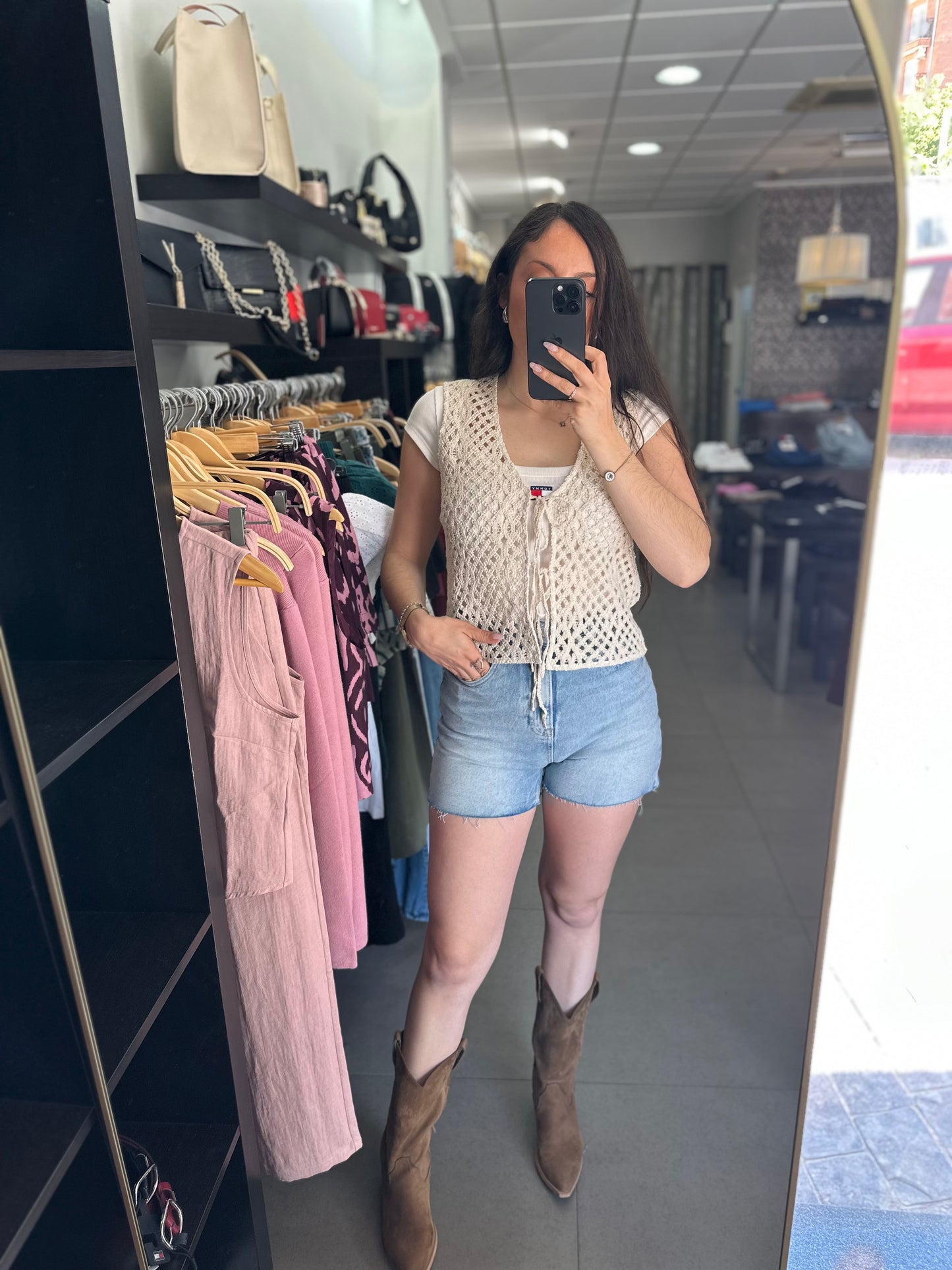 Short Tommy vaquero Mom