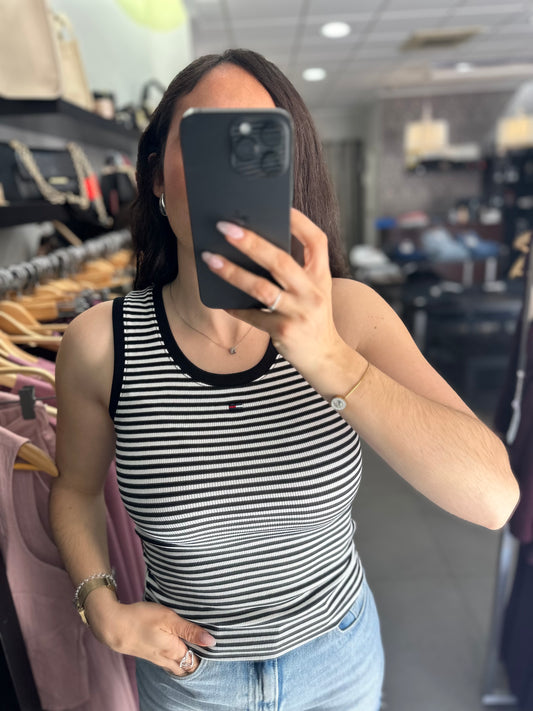 CAMISETA TOMMY TIRANTES RAYAS CANALÉ