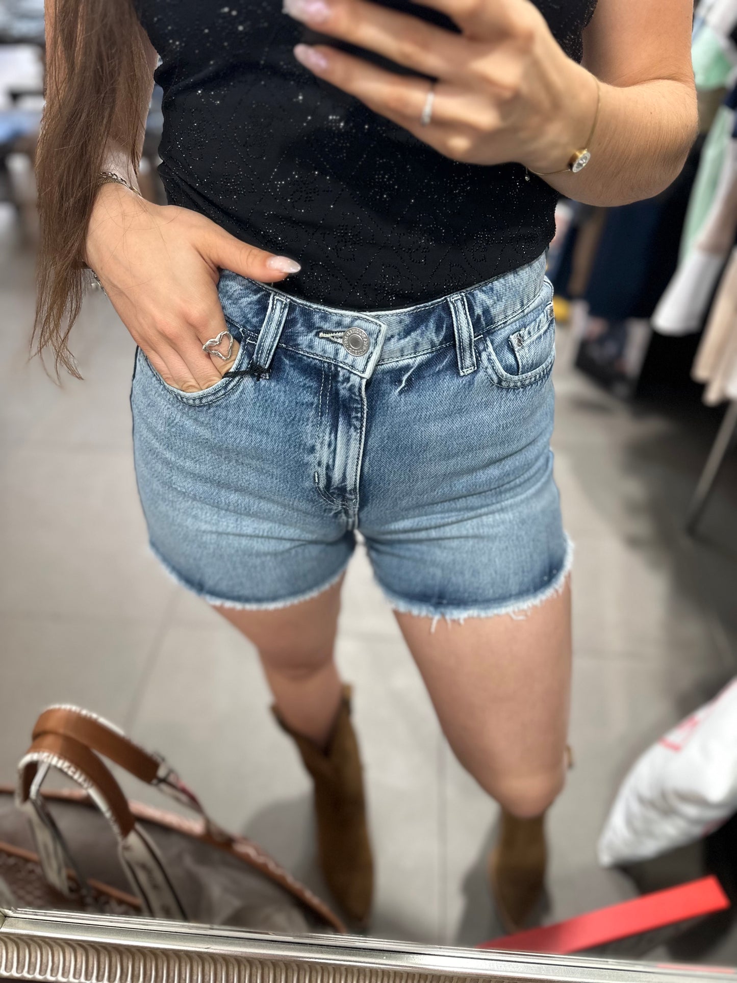 Short Guess vaquero palmera brillo