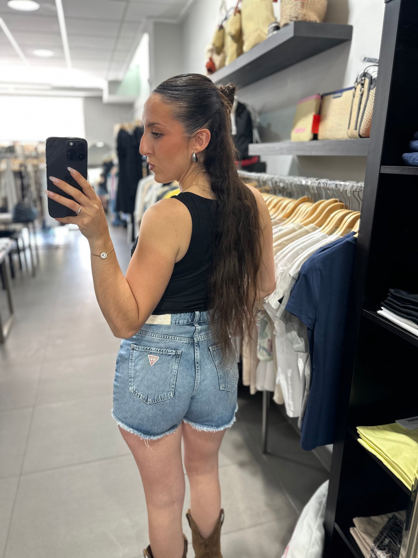 Short Guess vaquero palmera brillo