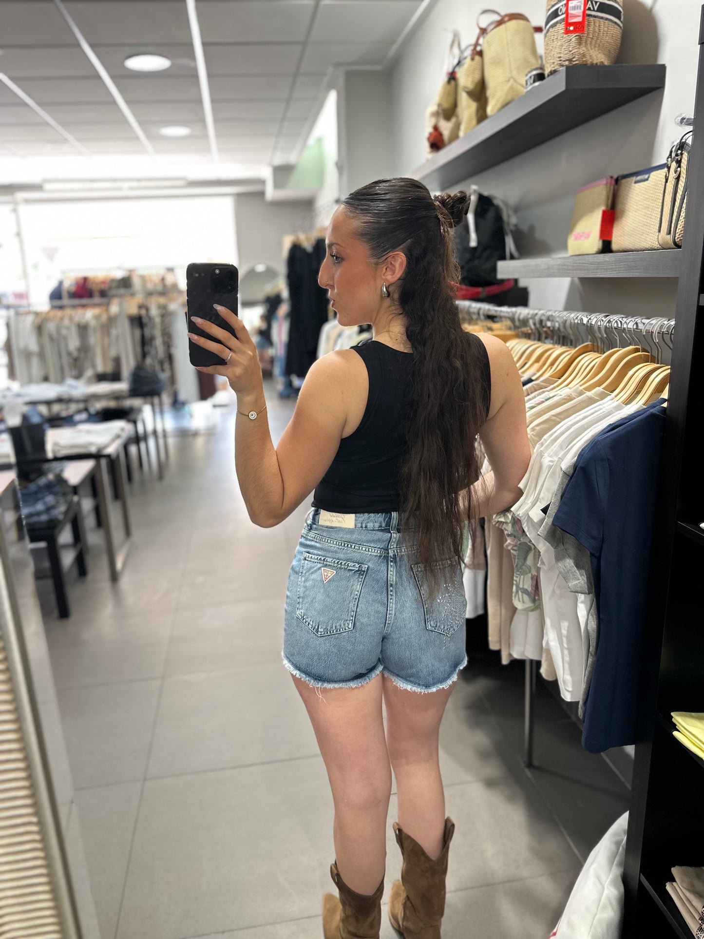 Short Guess vaquero palmera brillo