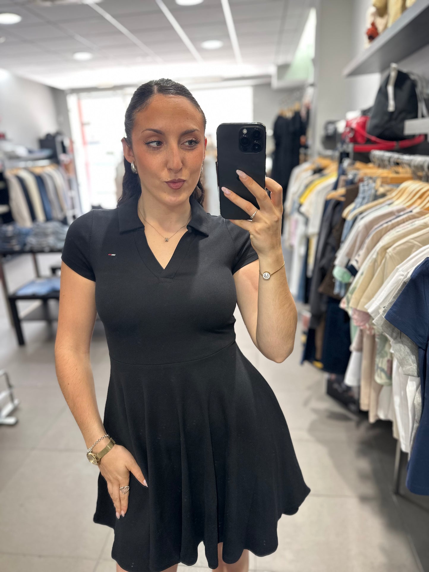 Vestido Tommy polo canalé