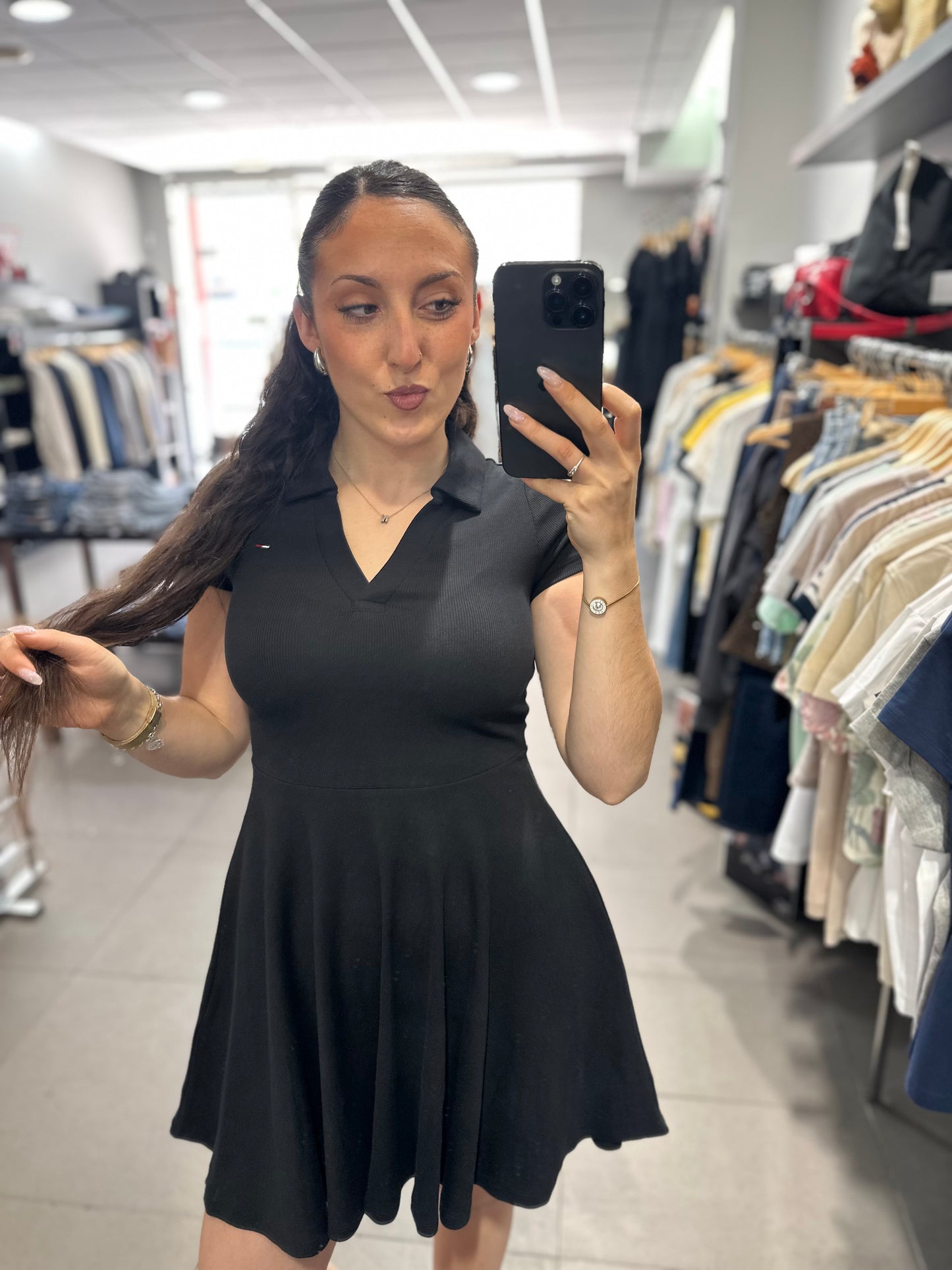 Vestido Tommy polo canalé