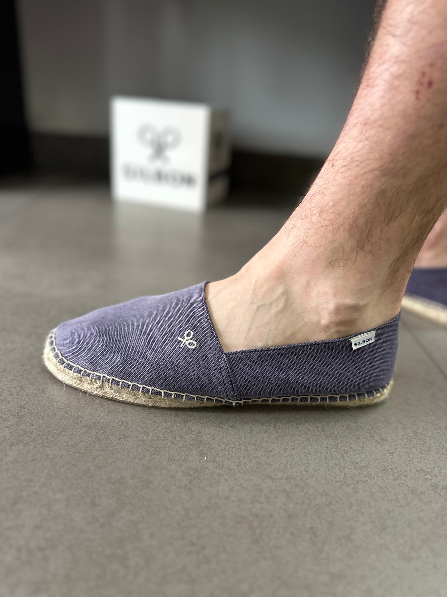 Alpargatas Silbon azules