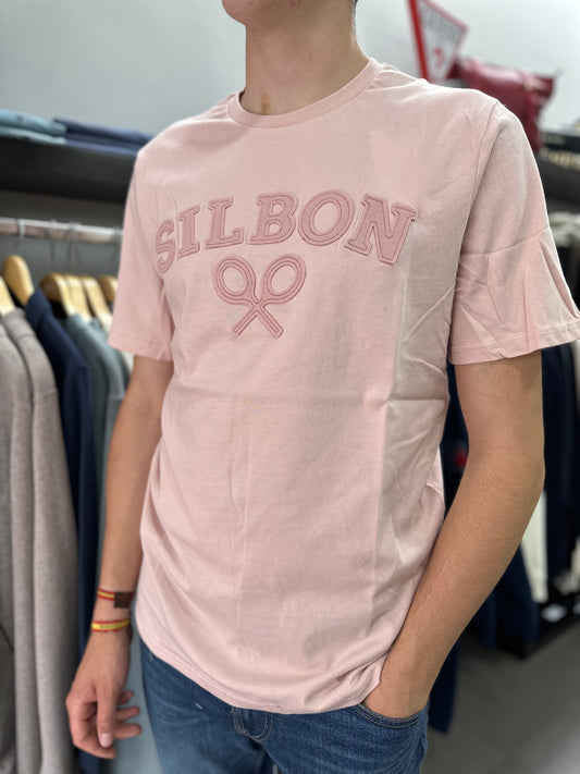 CAMISETA SILBON ROSA