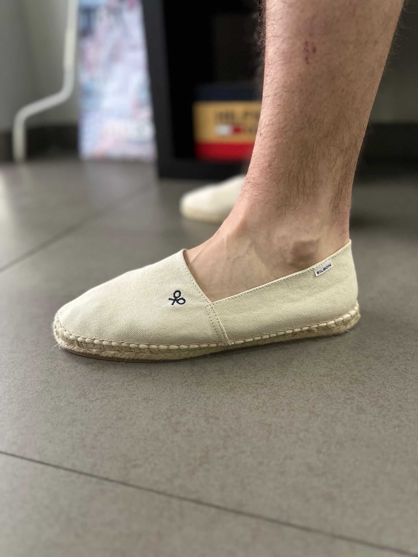 Alpargatas Silbon beige