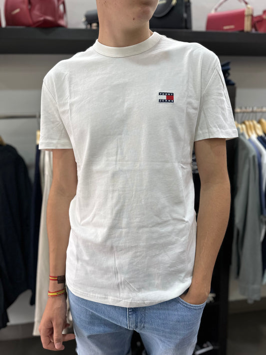 CAMISETA TOMMY BOANCA LOGO BORDADO