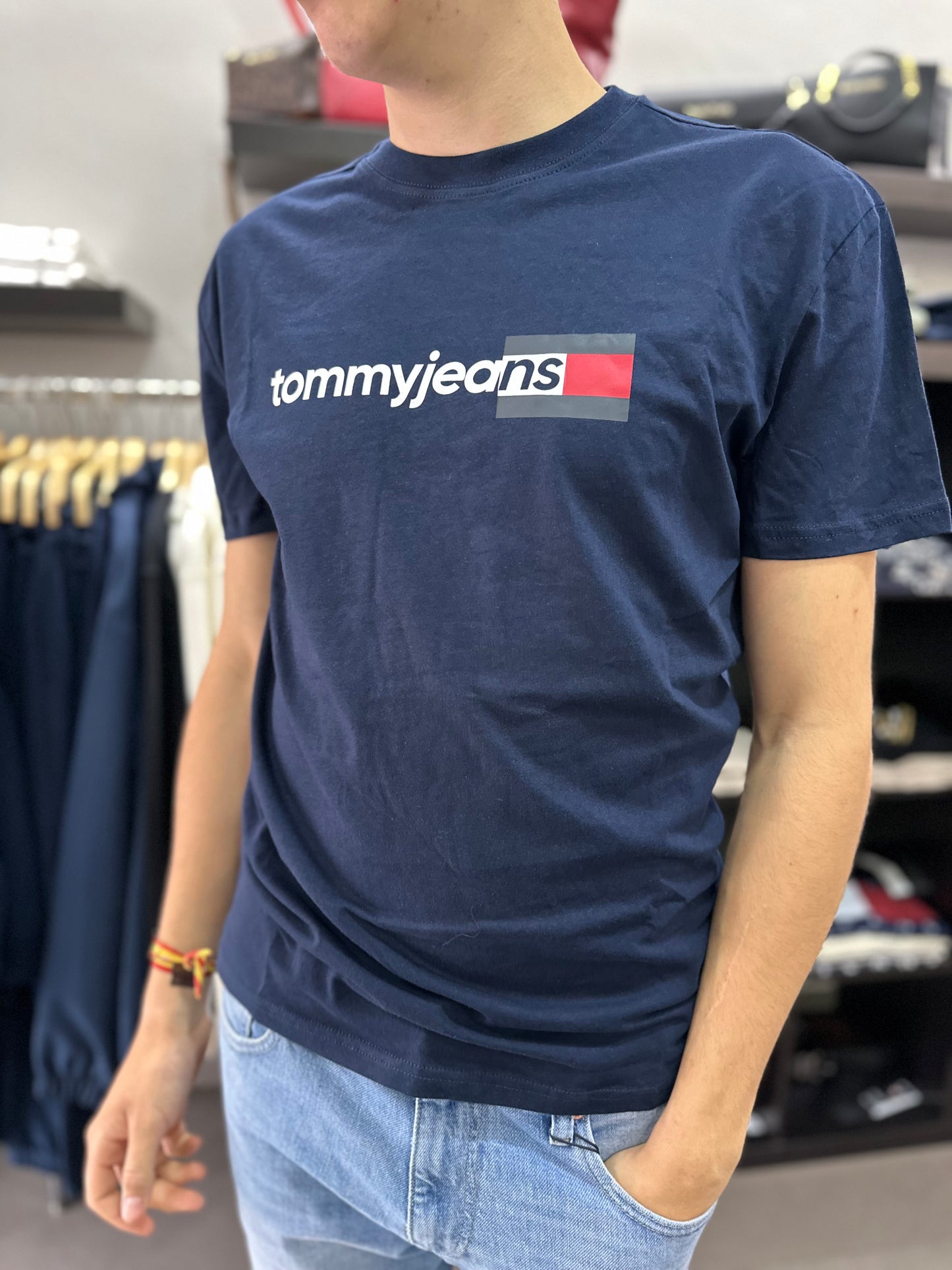 CAMISETA TOMMY MARINA LOGO NUEVO