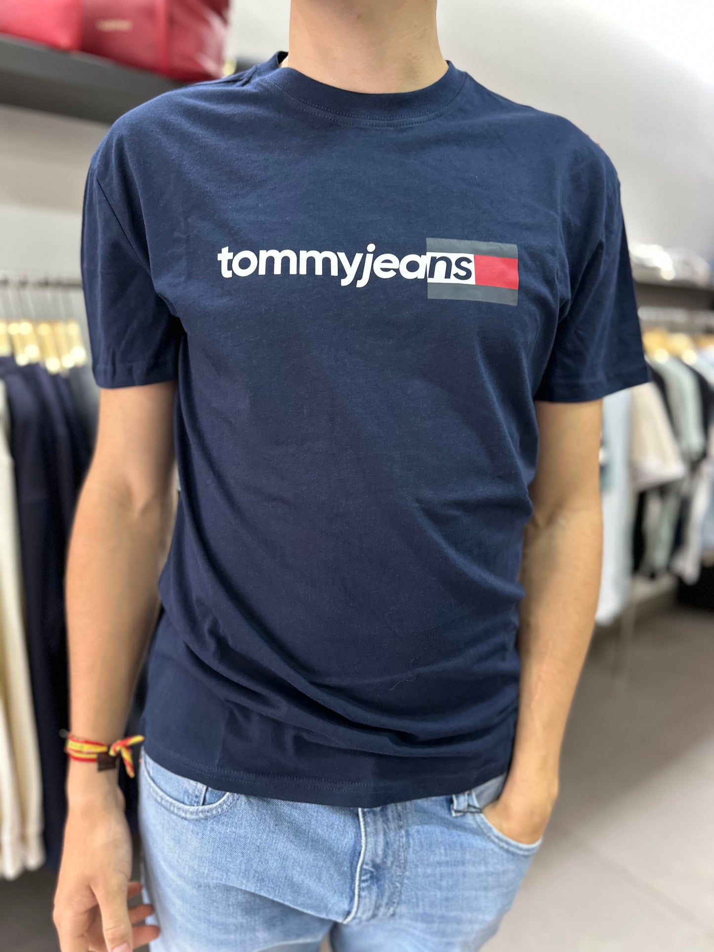 CAMISETA TOMMY MARINA LOGO NUEVO