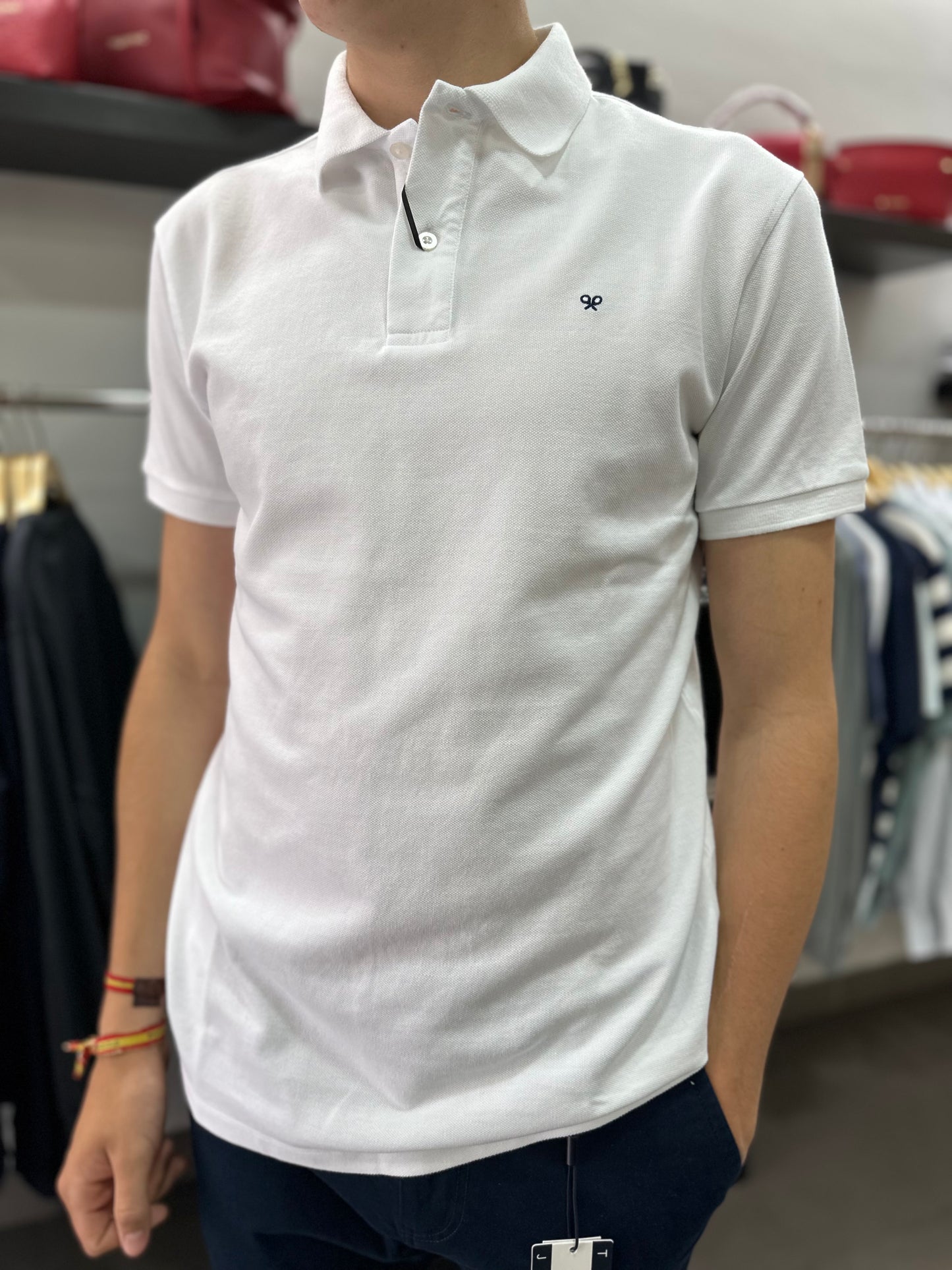 POLO SILBON BLANCO