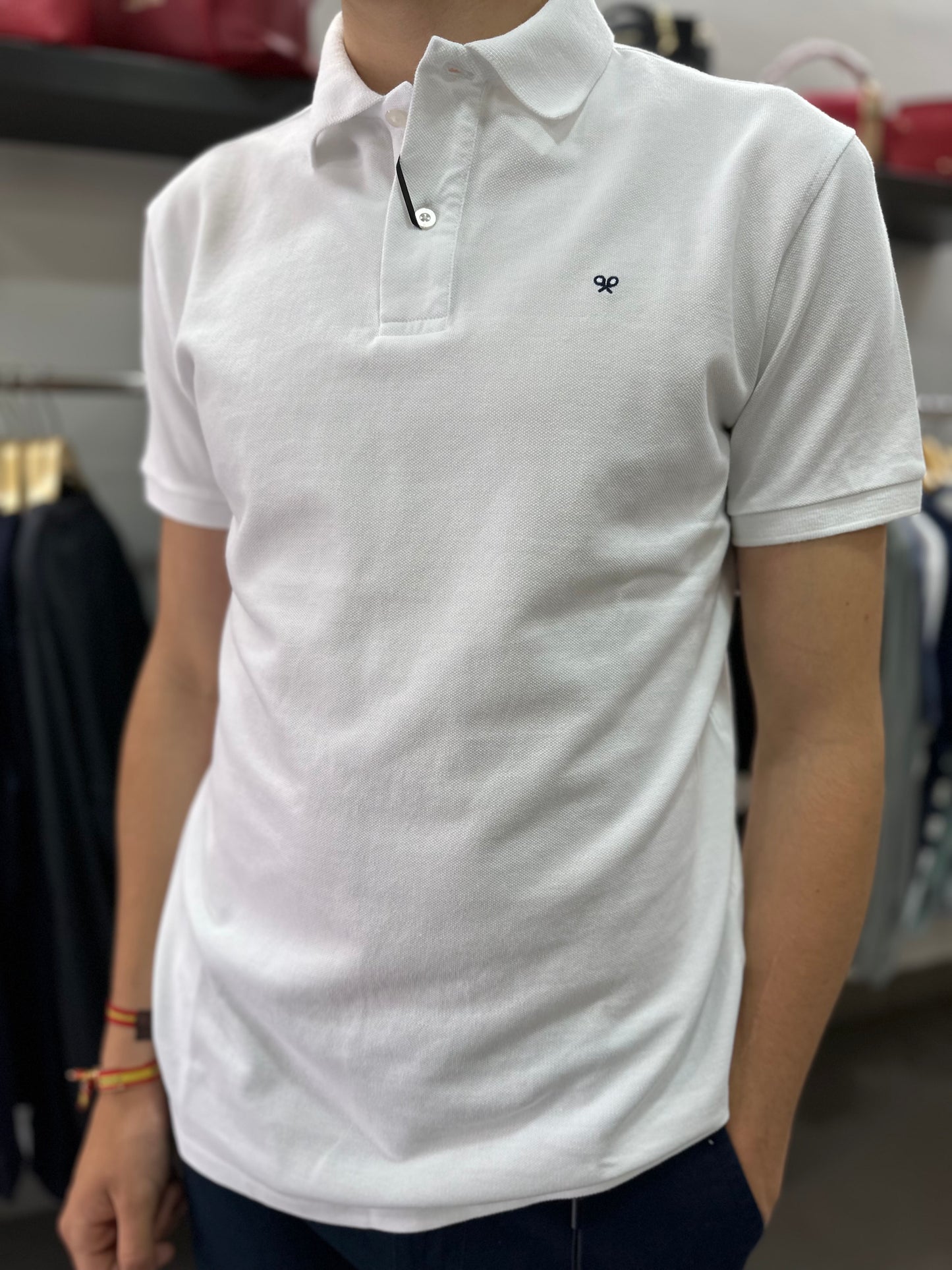 POLO SILBON BLANCO