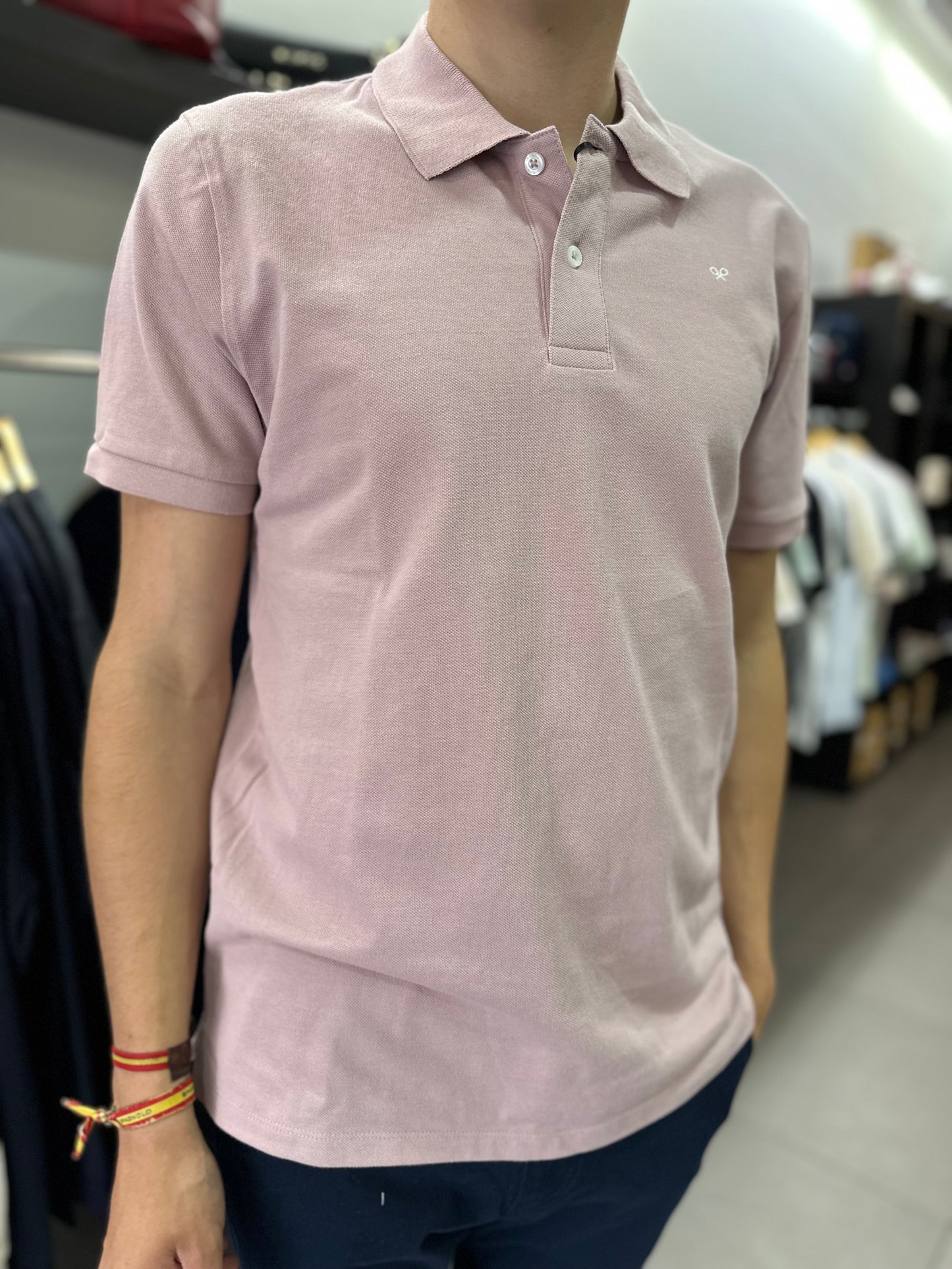POLO SILBON ROSA