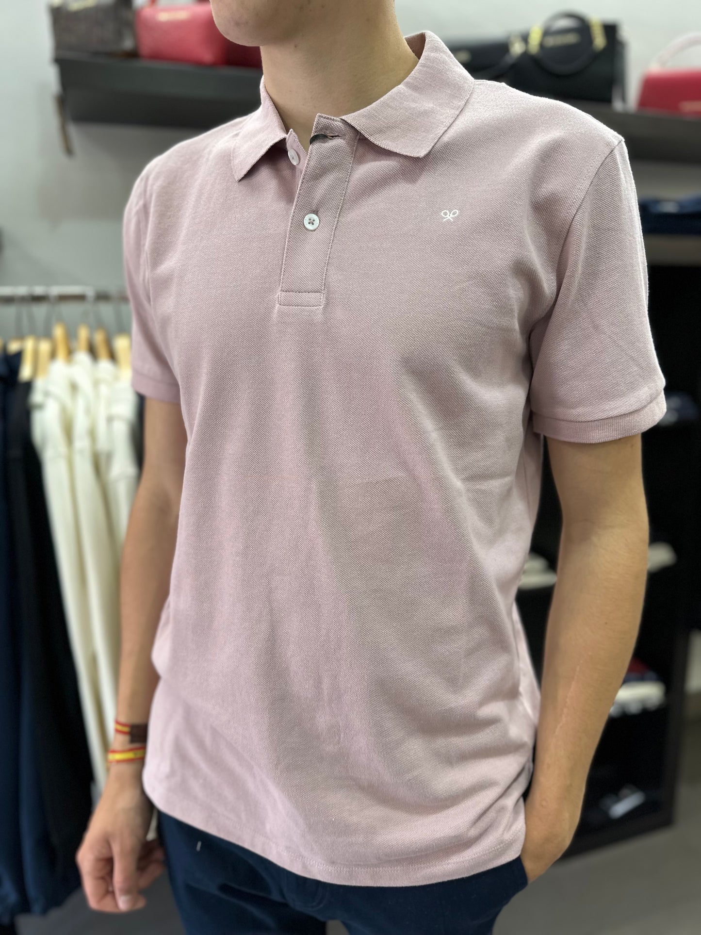 POLO SILBON ROSA