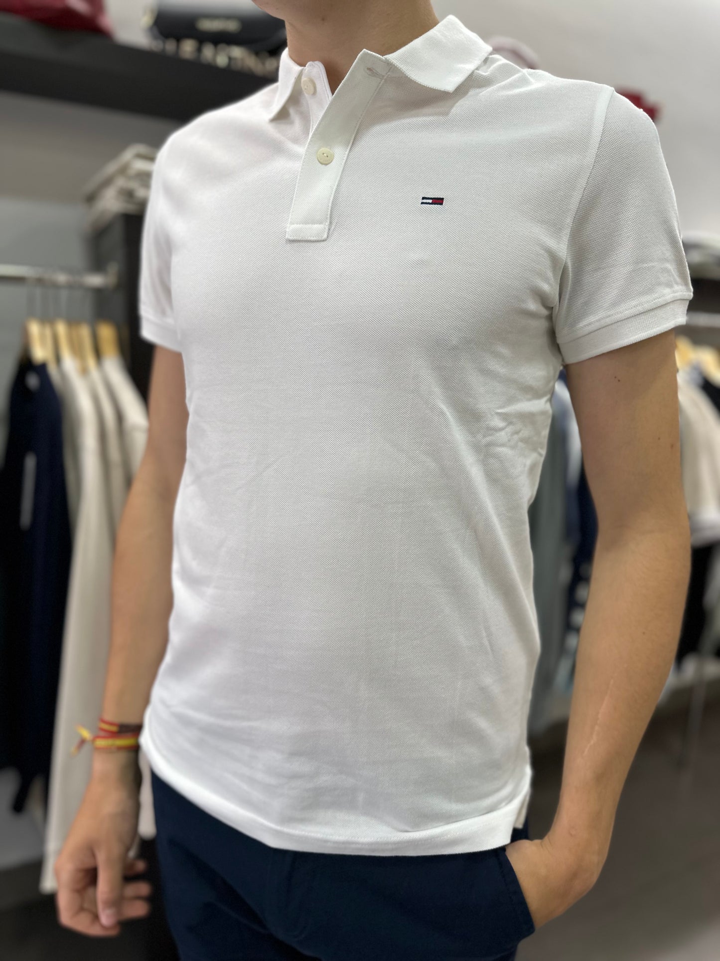 POLO TOMMY BLANCO